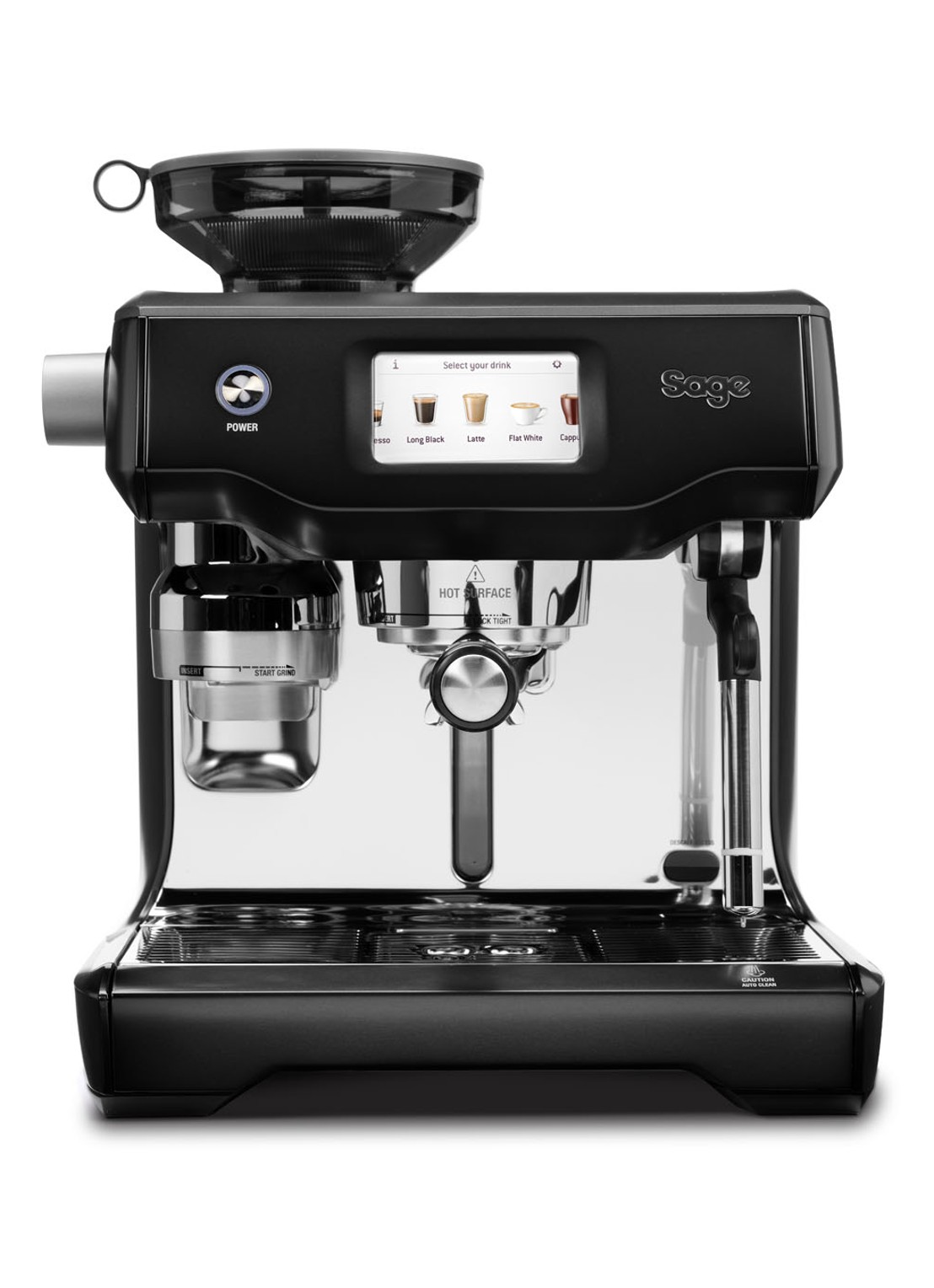 Sage The Oracle Touch koffiemachine SES990BST4 - detail zwart