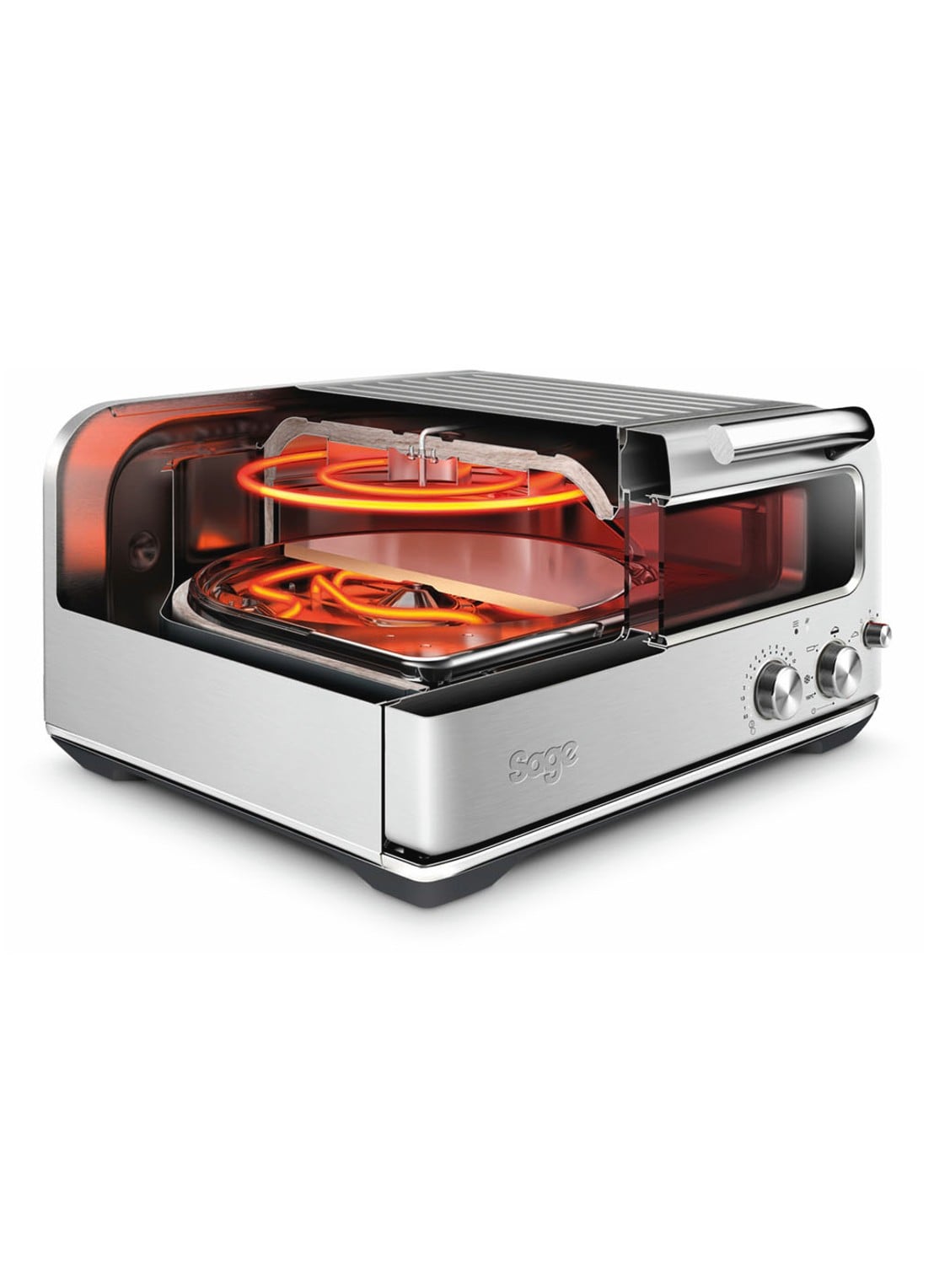 Sage The Smart Pizzaiolo oven SPZ820 - detail 2 zilver