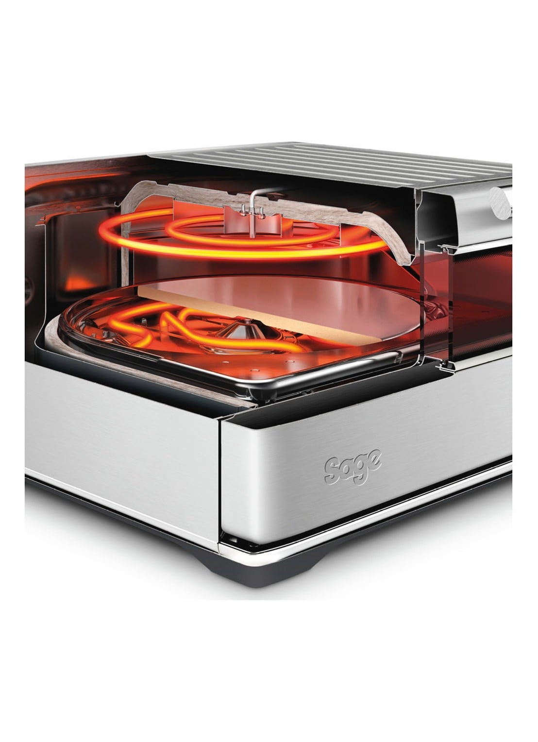 Sage The Smart Pizzaiolo oven SPZ820 - detail 3 zilver