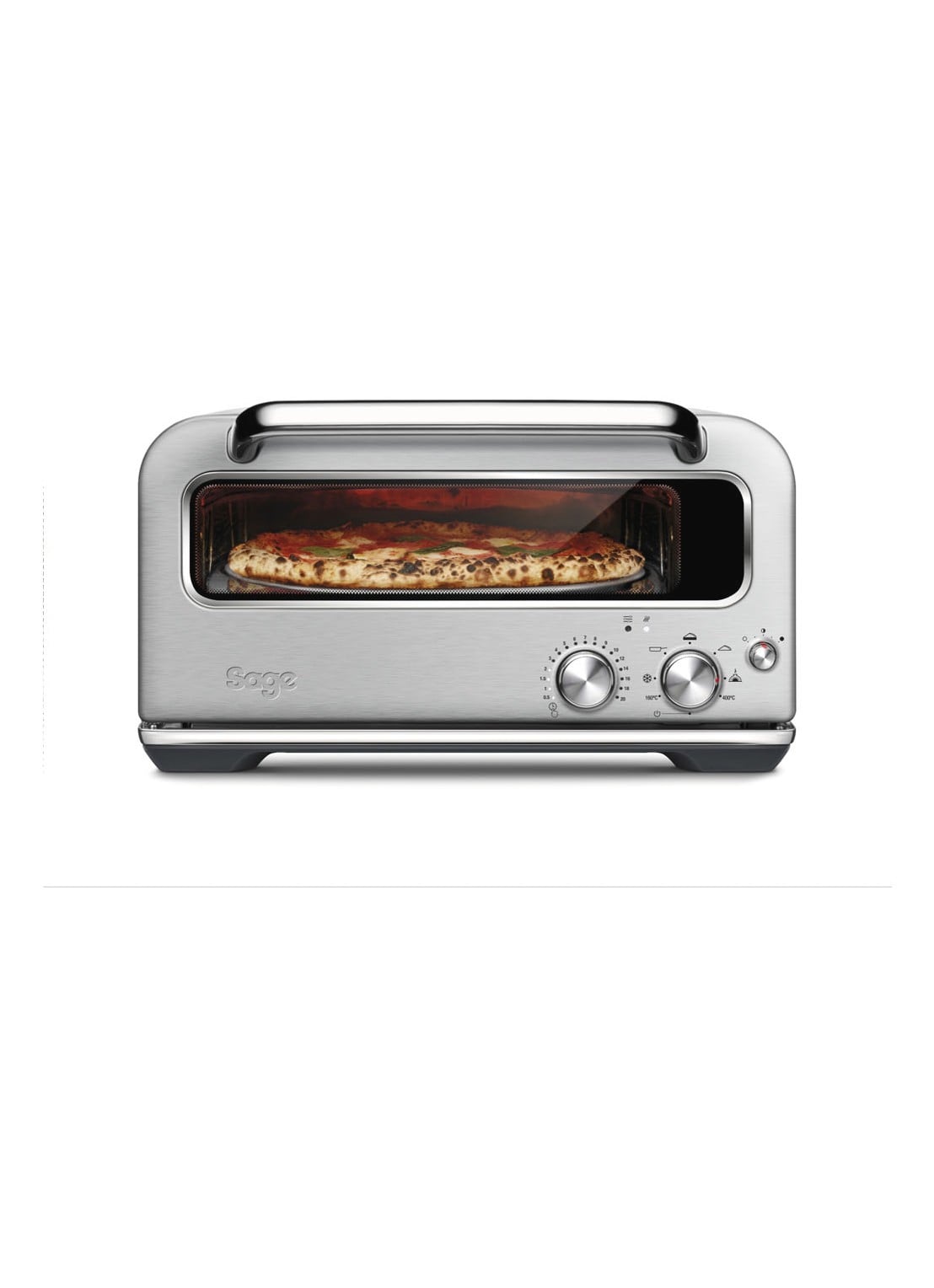 Sage The Smart Pizzaiolo oven SPZ820 - voorkant 6 zilver