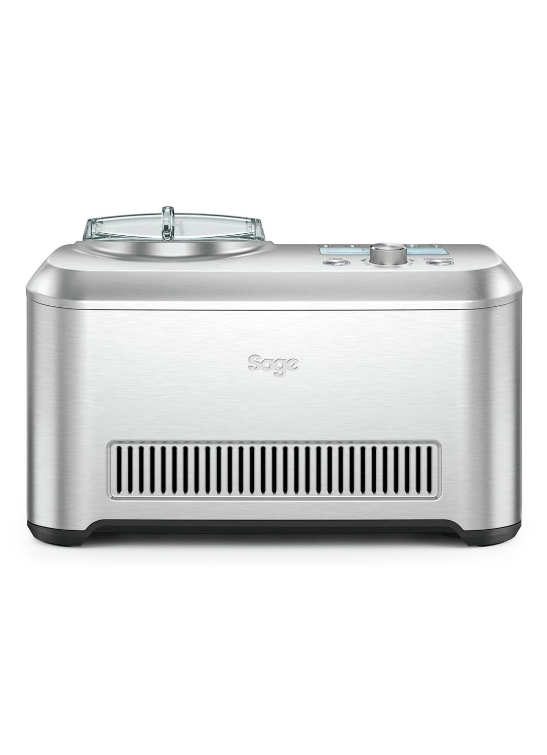 Sage The Smart Scoop ijsmachine BCI600 - voorkant 3 roestvrijstaal
