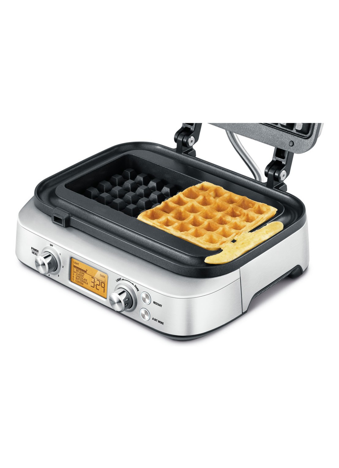 Sage The Smart Waffle Pro wafelijzer SWM620BSS4EEU1 - detail 2 zilver