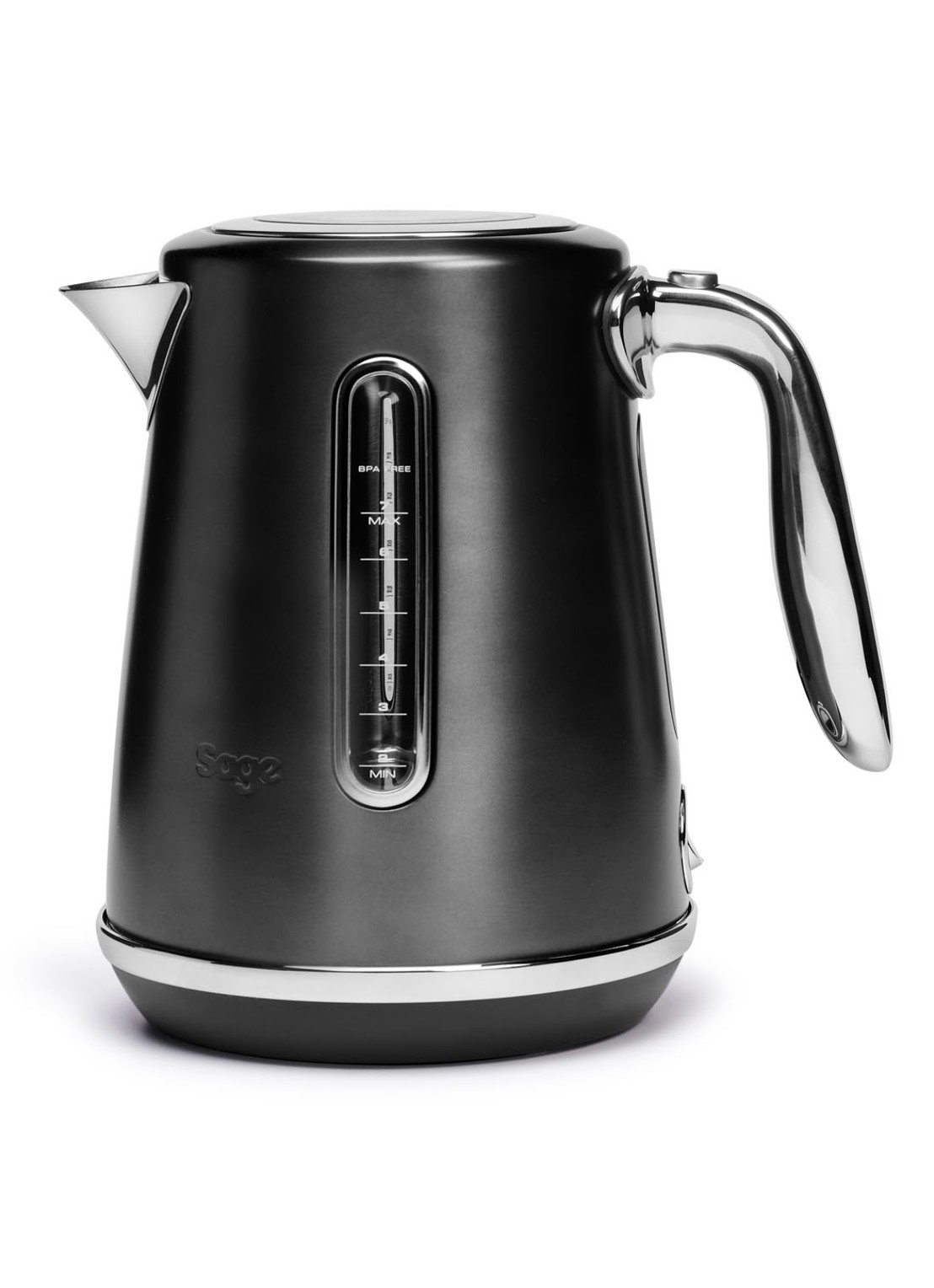 Sage The Soft Top Luxe waterkoker 1,7 liter SKE735BST4EEU1 - voorkant zwart