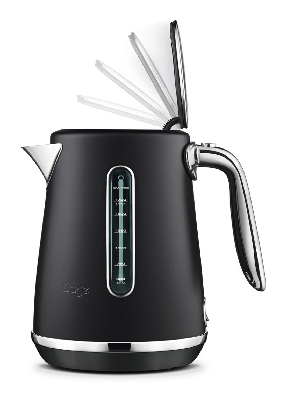 Sage The Soft Top Luxe waterkoker 1,7 liter SKE735BTR  - detail 3 zwart