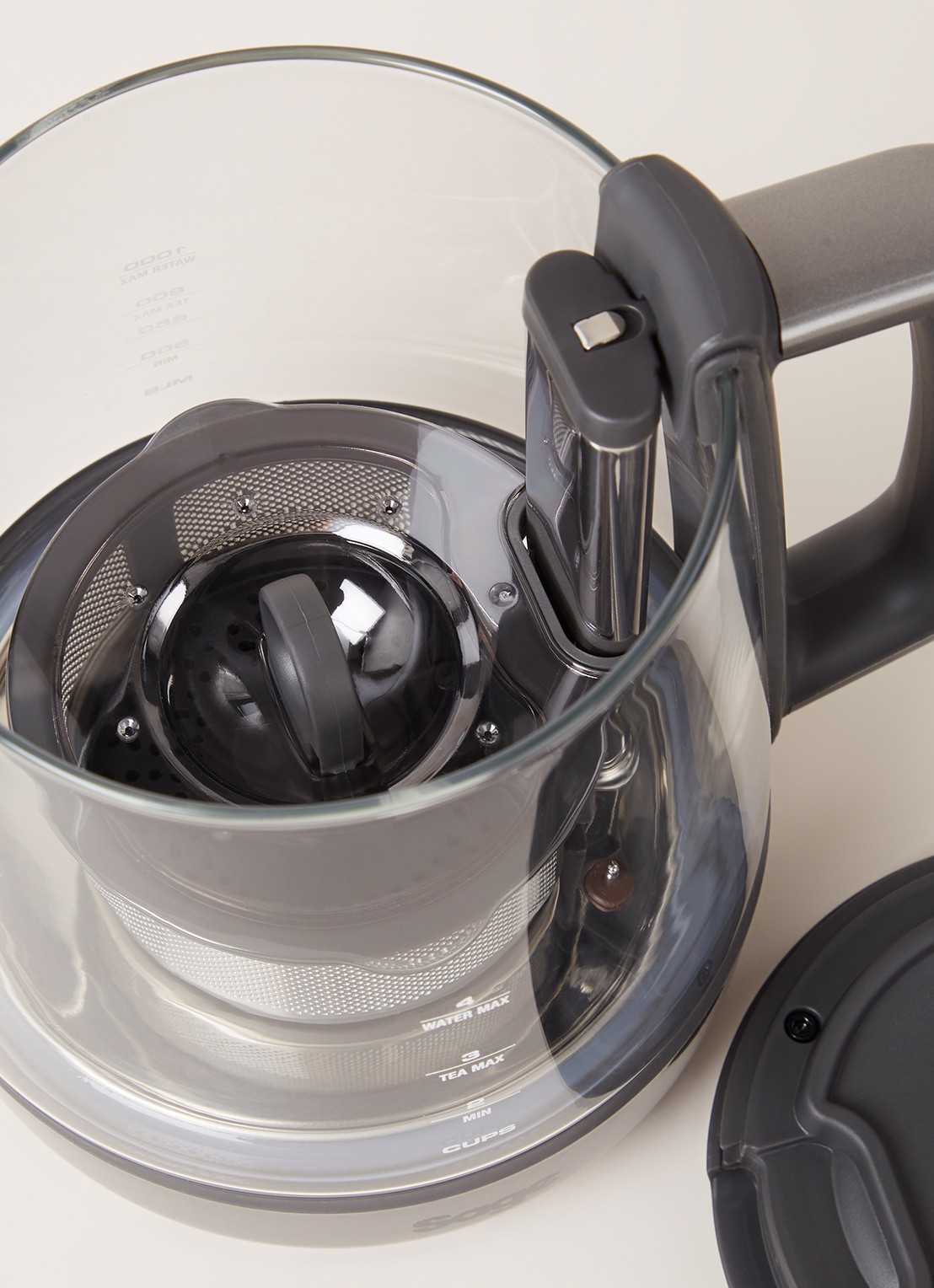 Sage the Tea Maker Compact theekoker STM700SHY - detail 3 zilver