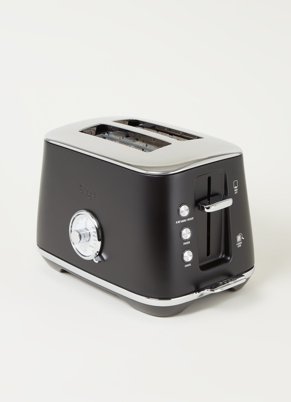 Sage Toast Select Luxe broodrooster STA735BTR 2-slots - detail zwart
