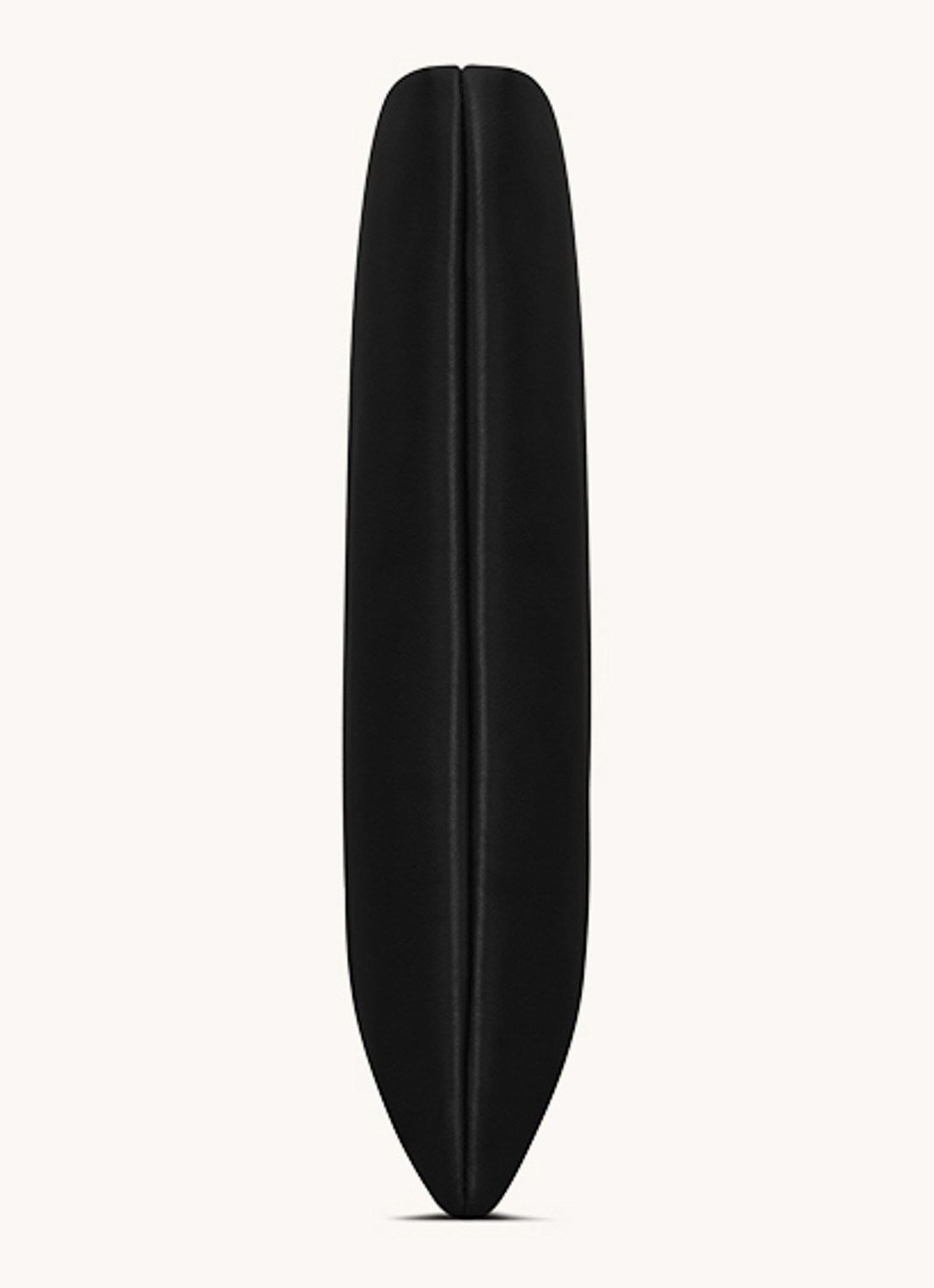 Saint Laurent Calypso Large clutch van lamsleer - achterkant 3 zwart