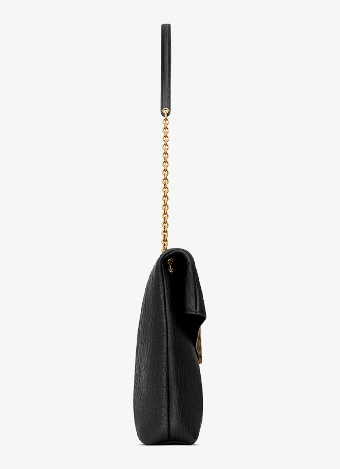 Saint Laurent Cassandre XXL schoudertas van lamsleer - detail 3 zwart