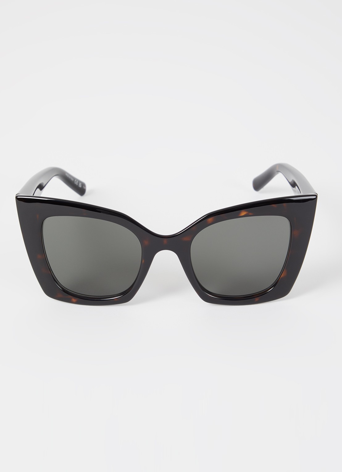 Saint Laurent Cat Eye zonnebril SL 552 - detail 2 donkerbruin