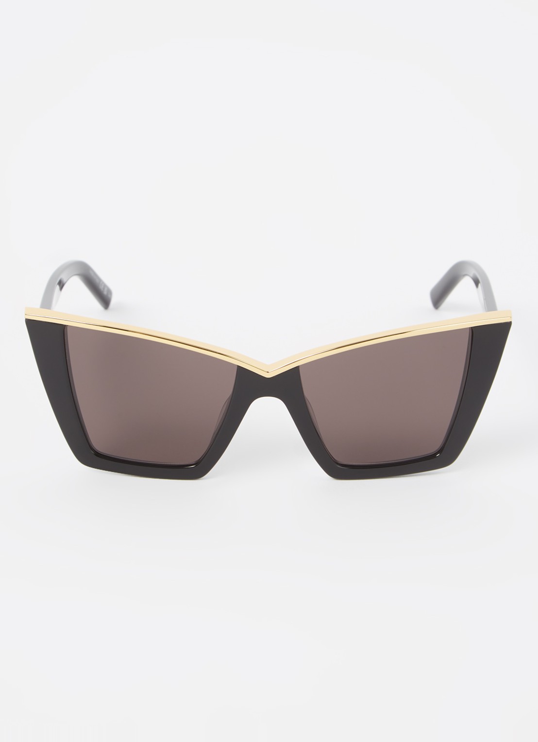 Saint Laurent Cat Eye zonnebril SL 570 - detail zwart