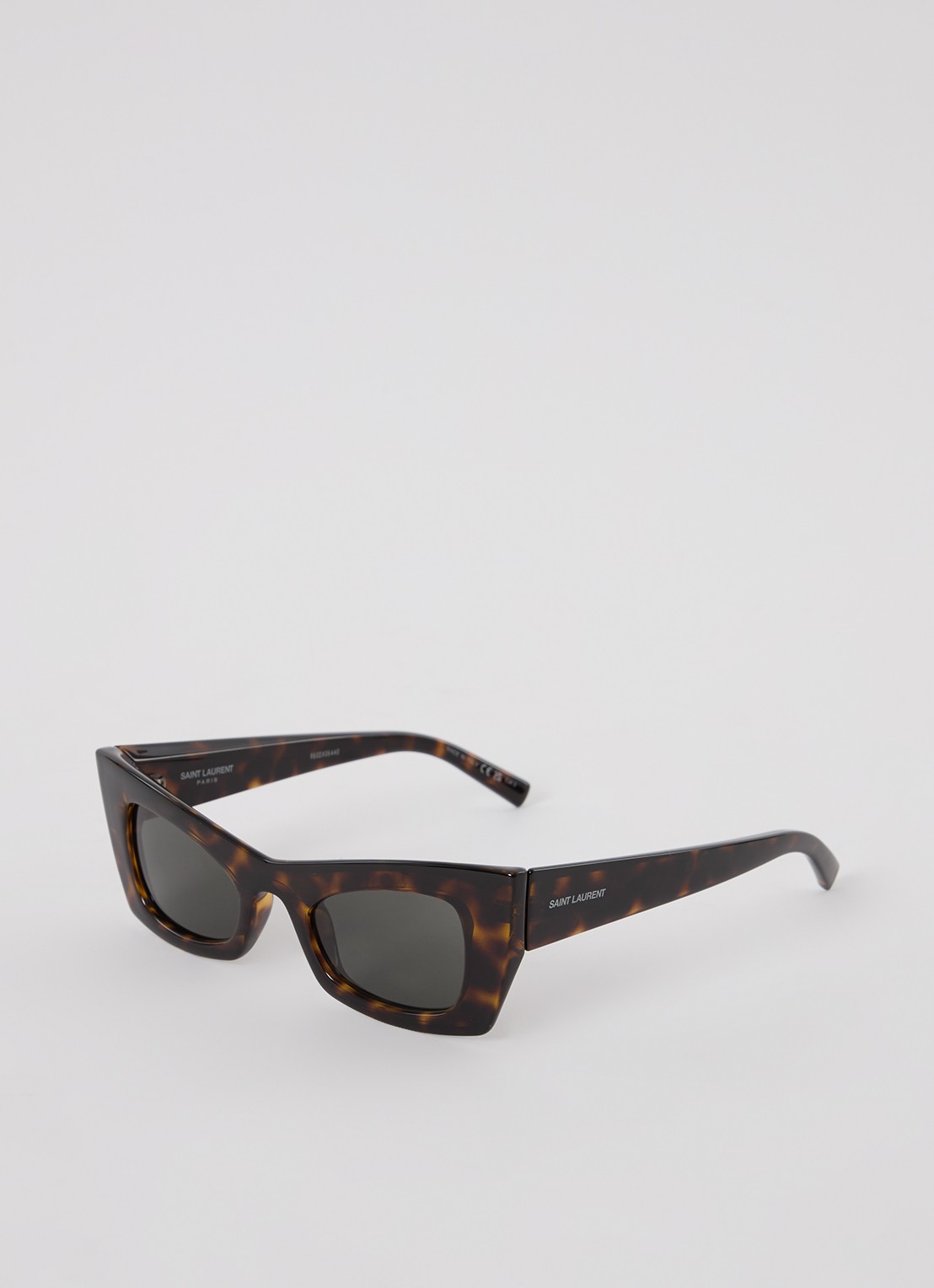 Saint Laurent Cat Eye zonnebril SL702 - voorkant donkerbruin