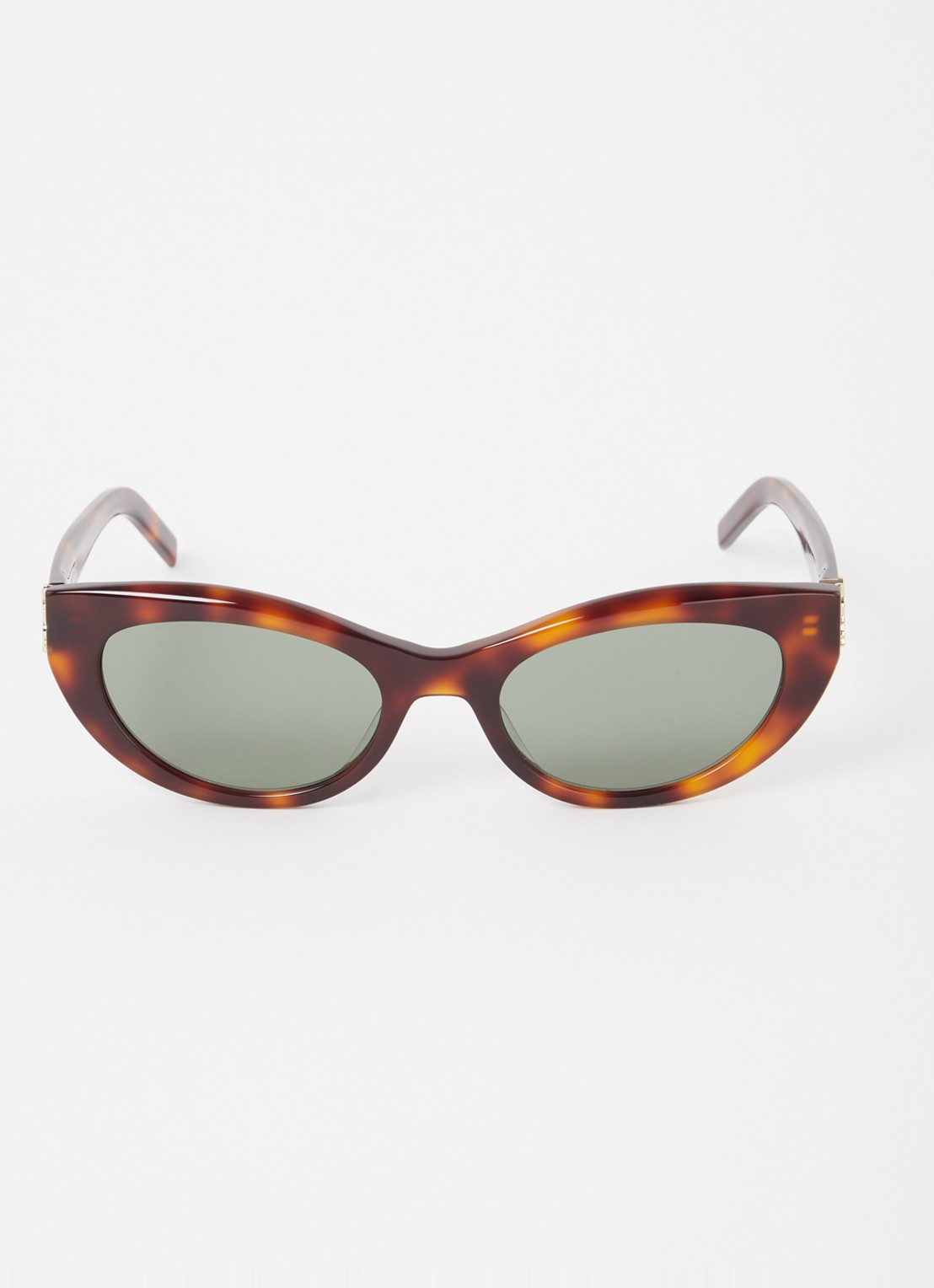 Saint Laurent Cat Eye zonnebril SLM115 - detail bruin