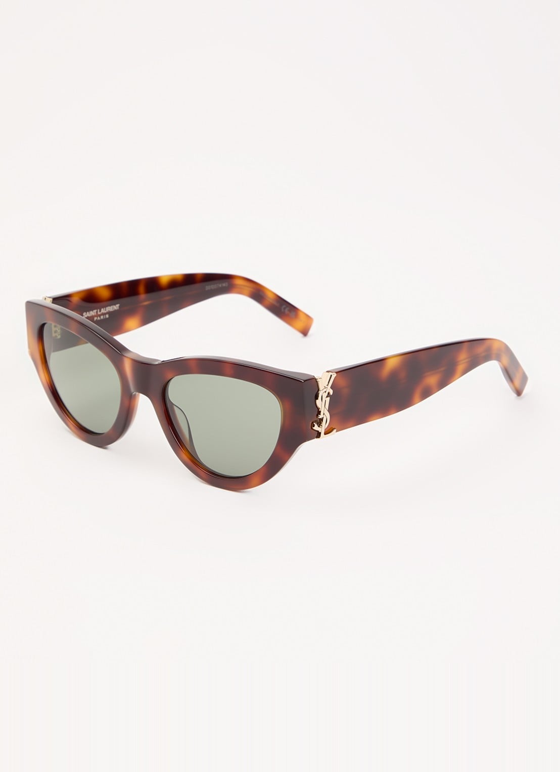 Saint Laurent Cat Eye zonnebril YS000321  - voorkant 4 bruin