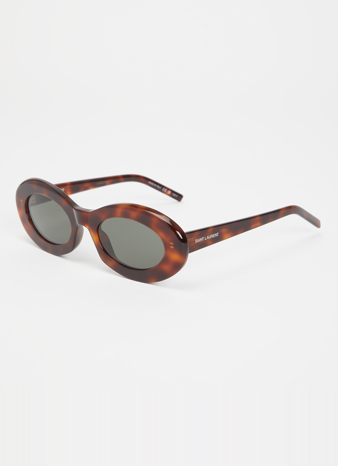 Saint Laurent Cat eye zonnebril YS000863 - voorkant roodbruin