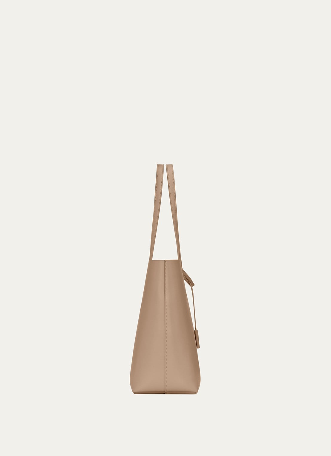 Saint Laurent E/W shopper van kalfsleer - detail 2 beige