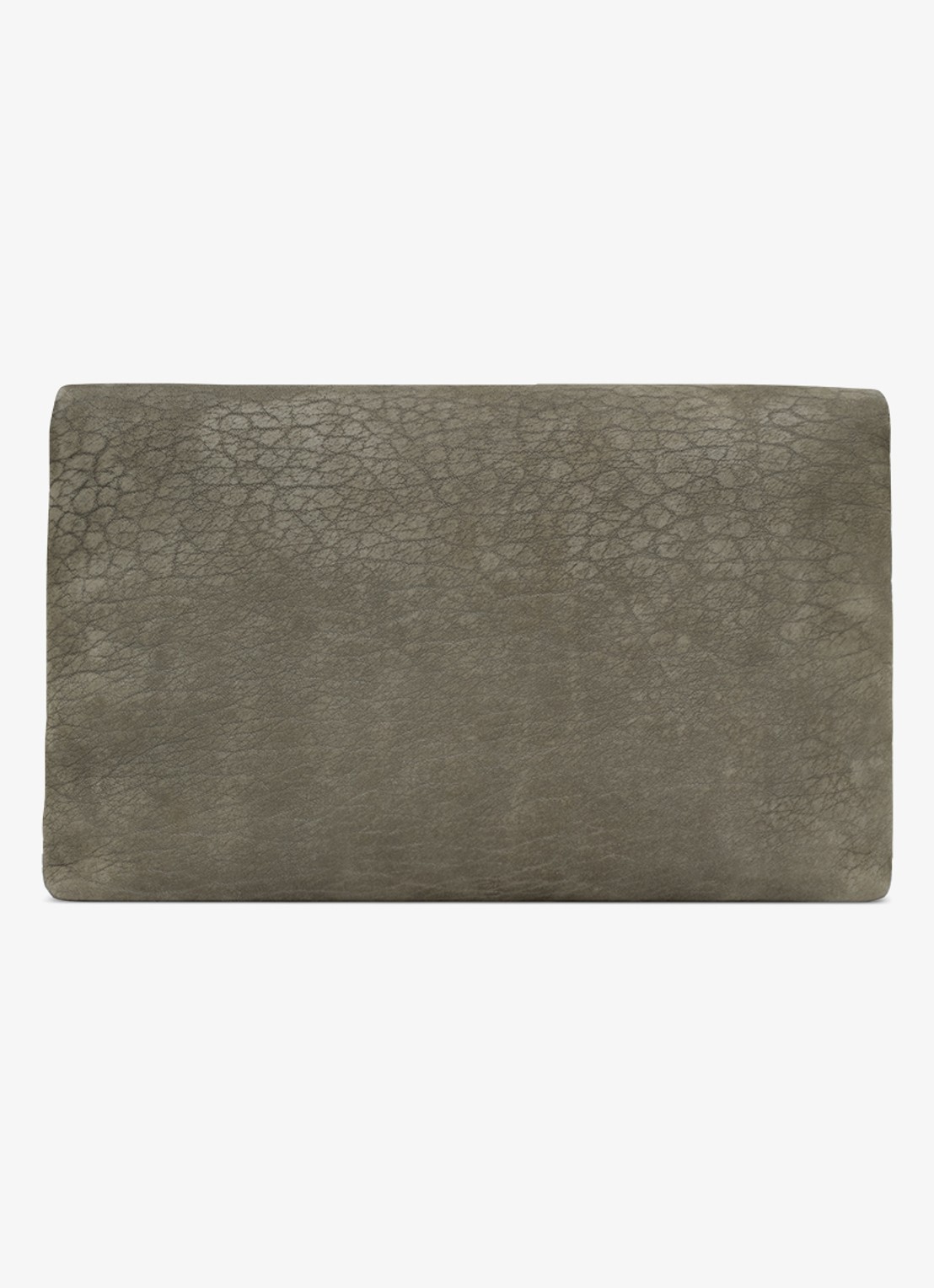 Saint Laurent Envelope Large clutch van lamsleer - achterkant 2 grijs
