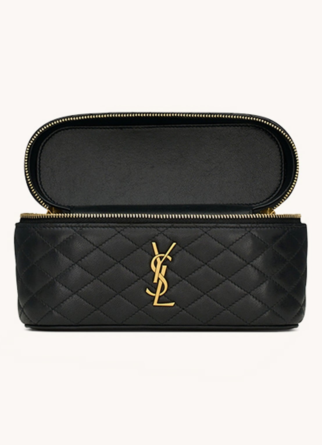 Saint Laurent Gaby Mini handtas van lamsleer - detail 5 zwart