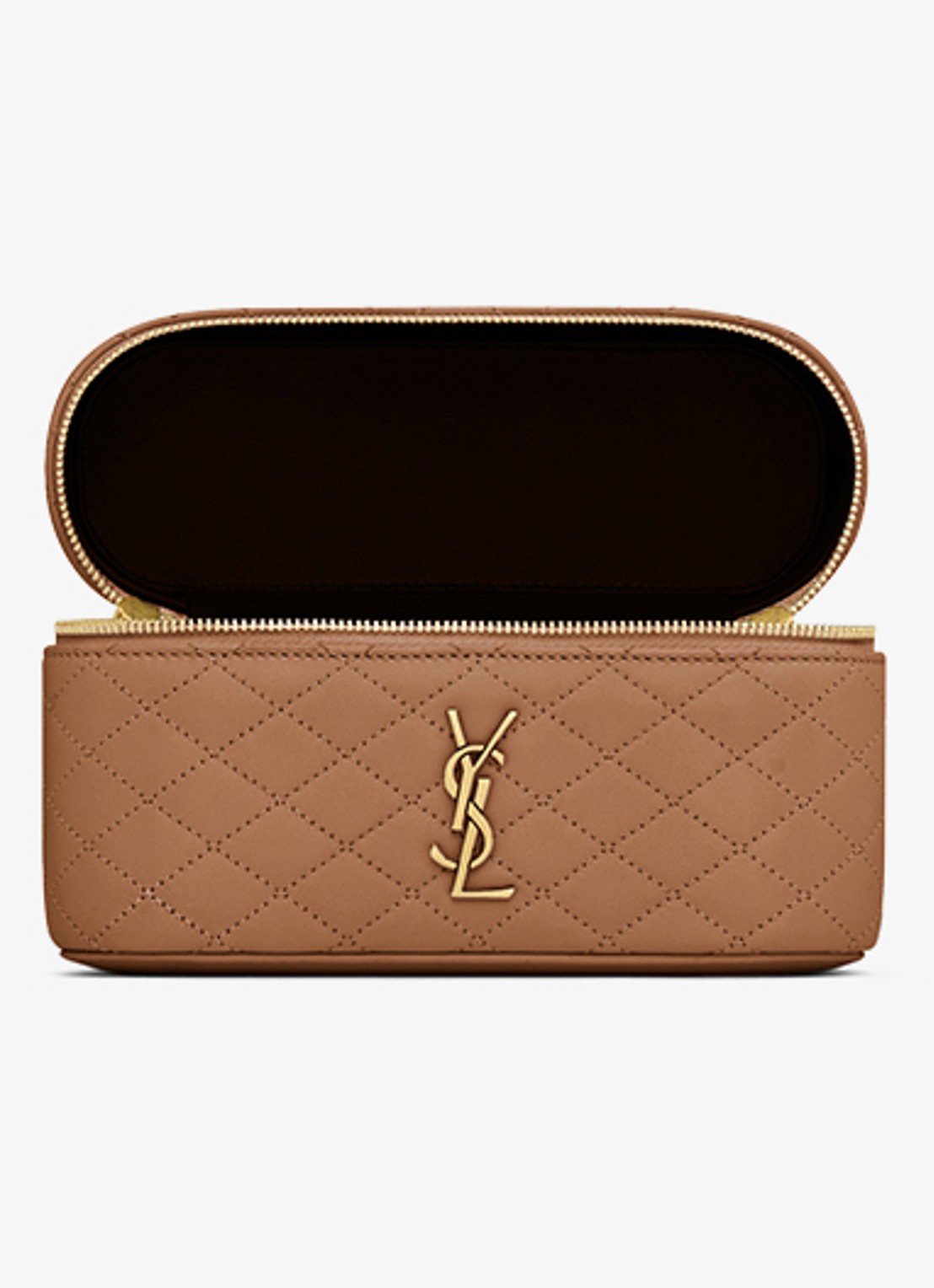Saint Laurent Gaby Vanity handtas van lamsleer - detail 6 bruin