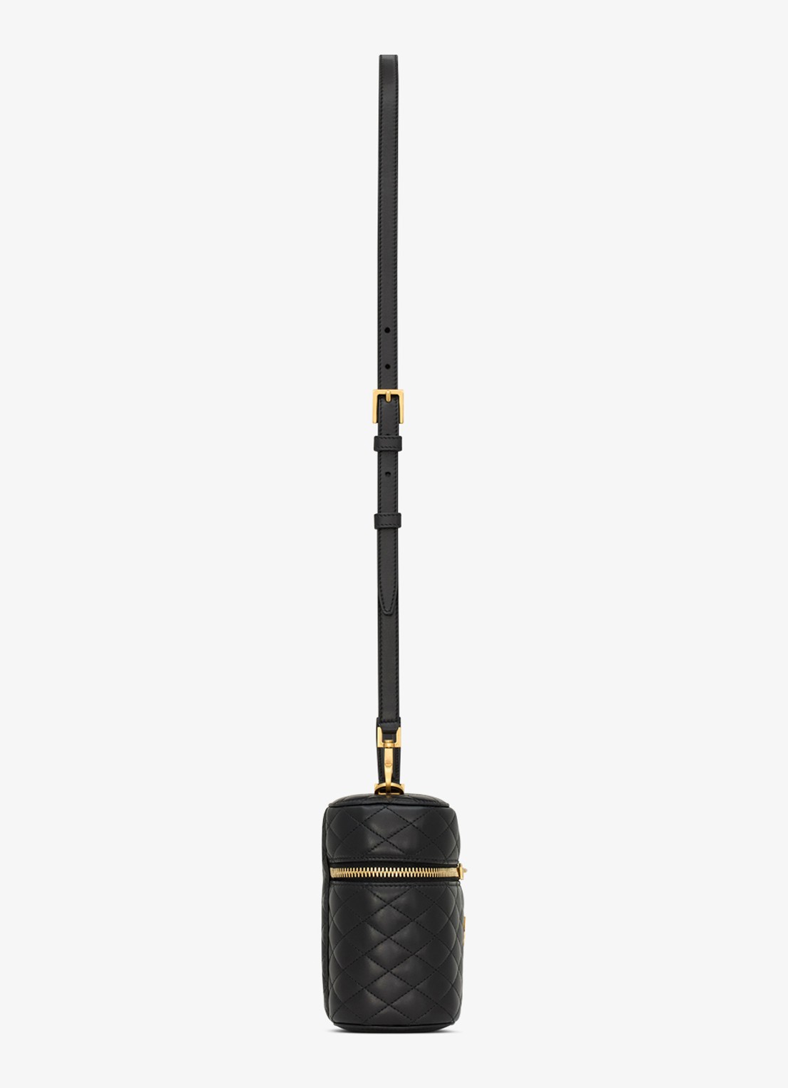 Saint Laurent Gaby Vanity Large handtas van lamsleer - detail 2 zwart