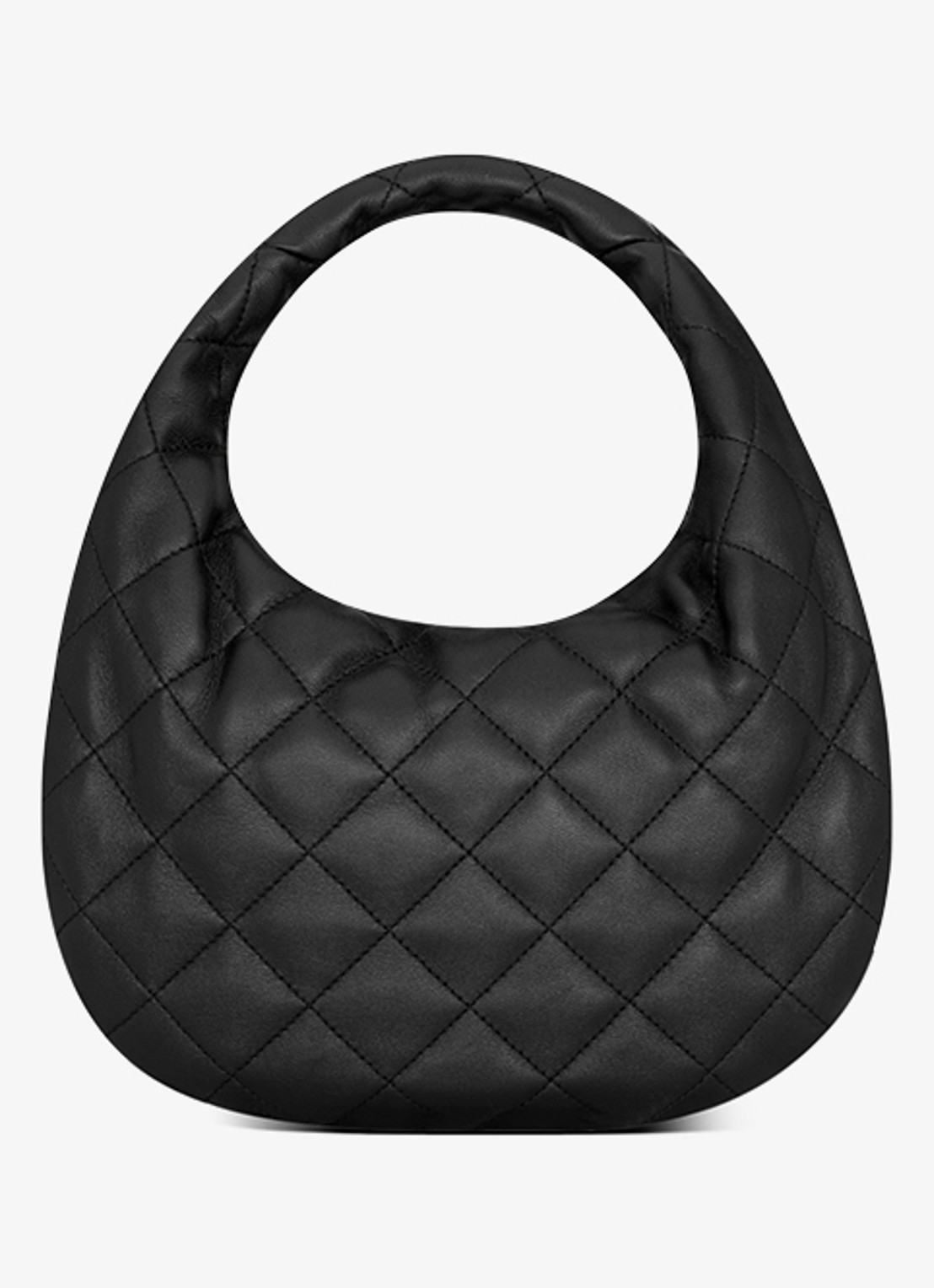 Saint Laurent Icarino handtas van lamsleer - achterkant 5 zwart