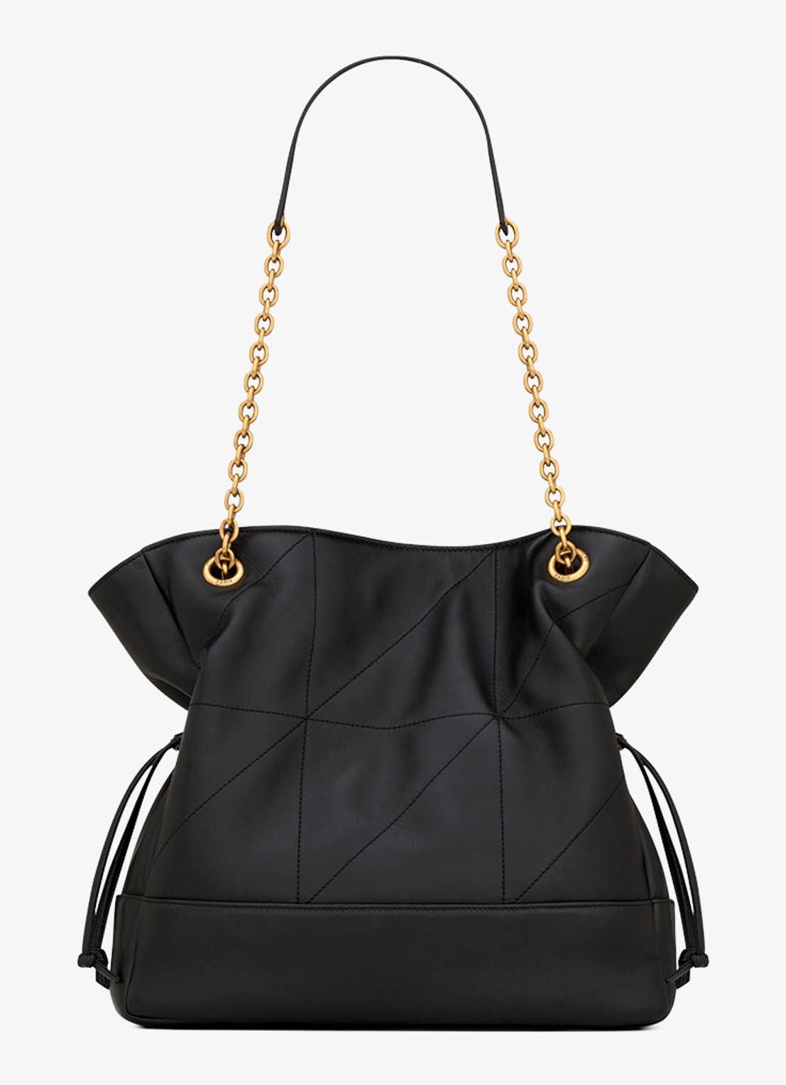 Saint Laurent Jamie Small schoudertas van lamsleer - achterkant 5 zwart