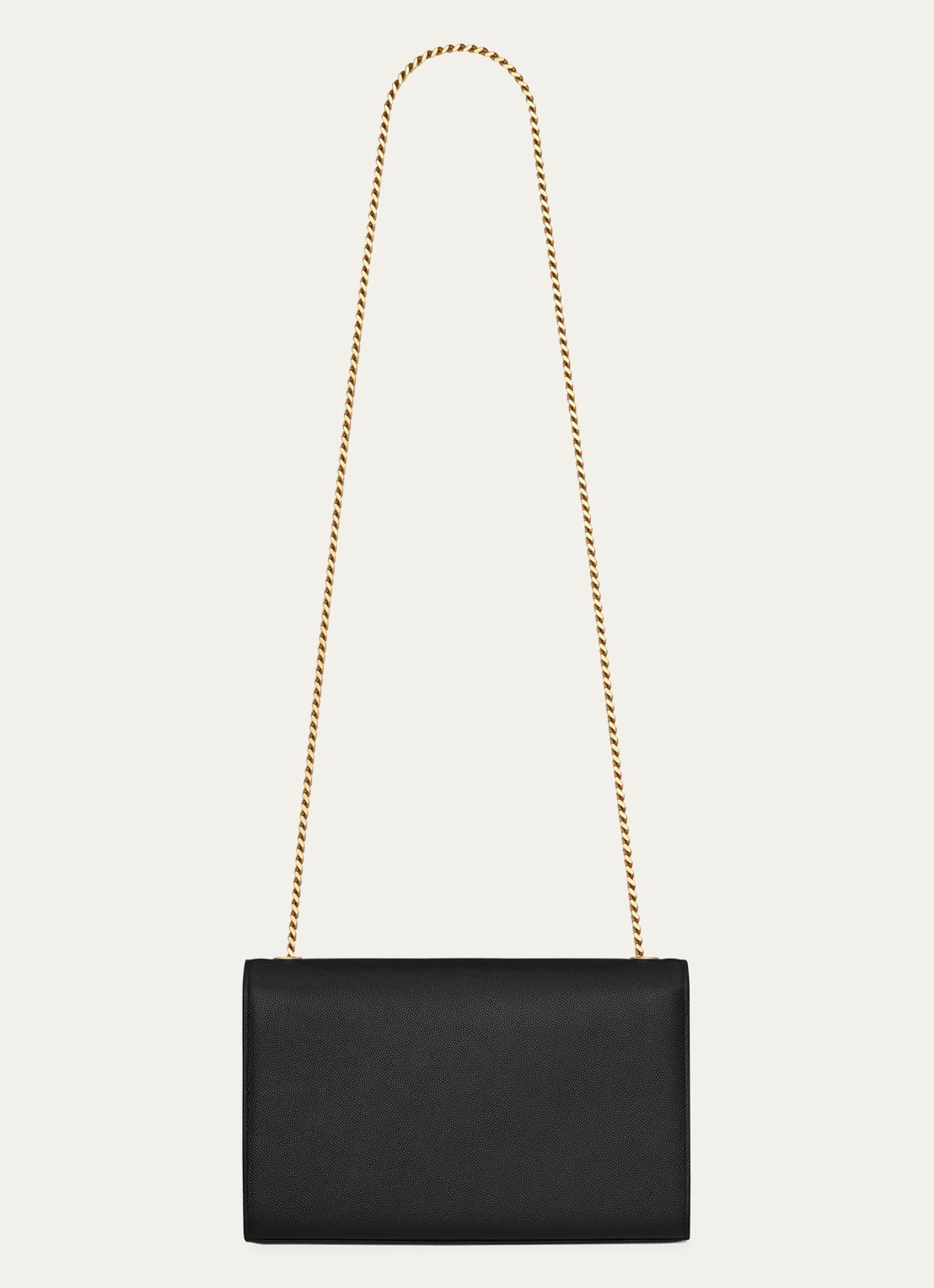 Saint Laurent Kate Medium crossbodytas van kalfsleer - detail 2 zwart