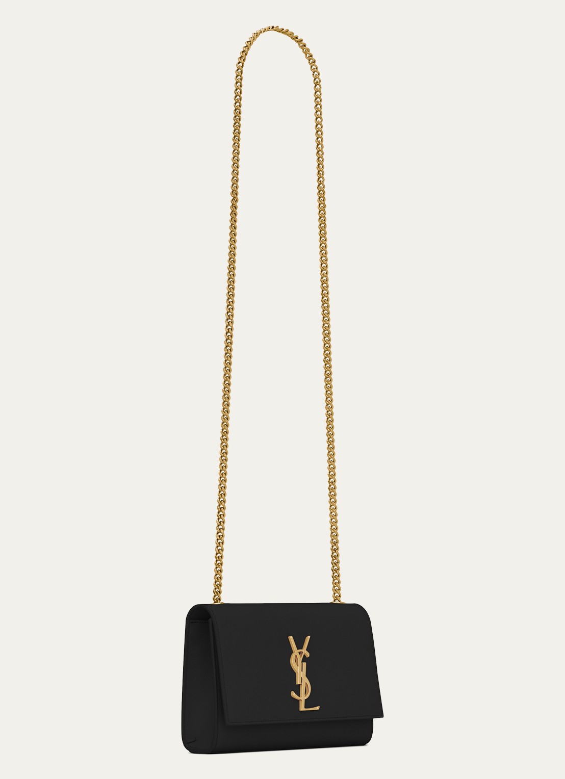 Saint Laurent Kate Small schoudertas van kalfsleer - detail 6 zwart