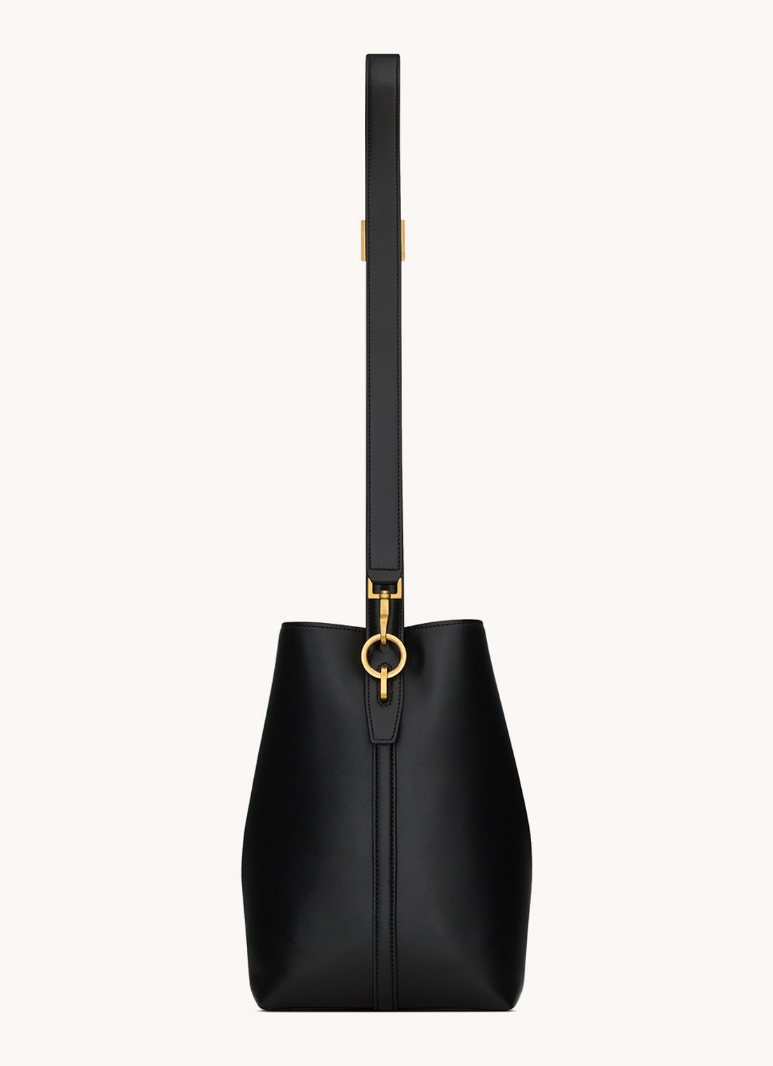 Saint Laurent Le 24 schoudertas van kalfsleer - detail 5 zwart