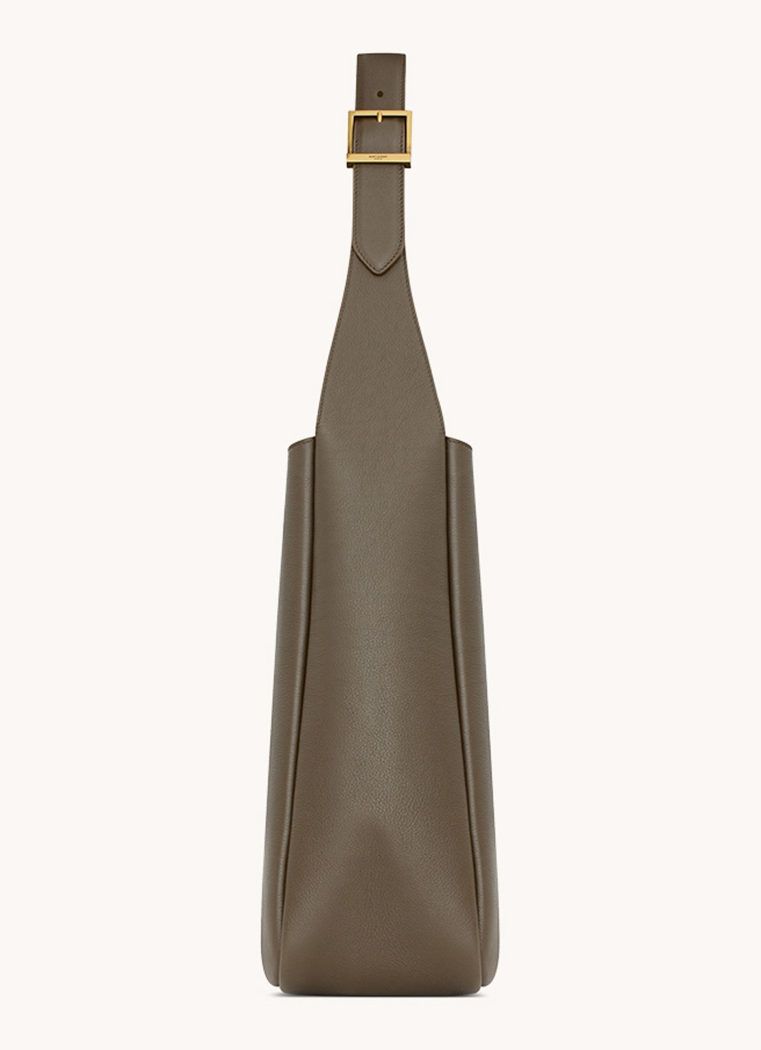 Saint Laurent Le 5 À 7 Large handtas van lamsleer - achterkant 4 groen