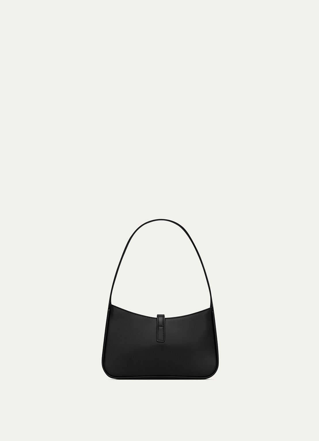 Saint Laurent Le 5 À 7 Mini Hobo schoudertas van kalfsleer - achterkant 4 zwart