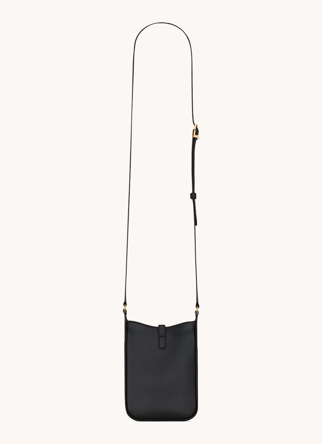 Saint Laurent Le 5 À 7 Mini schoudertas van kalfsleer - detail 2 zwart