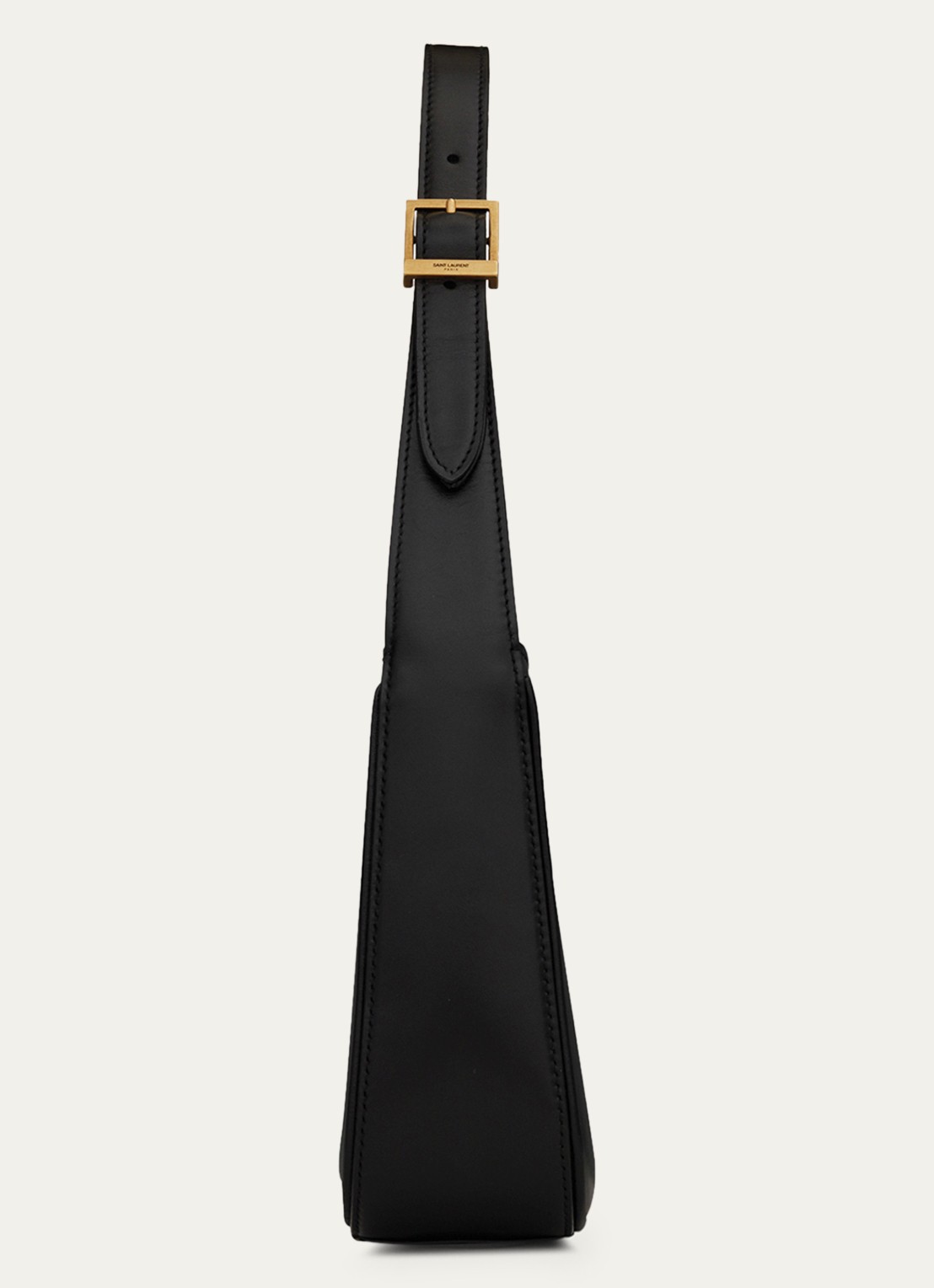 Saint Laurent Le 5 À 7 schoudertas van kalfsleer - detail 2 zwart