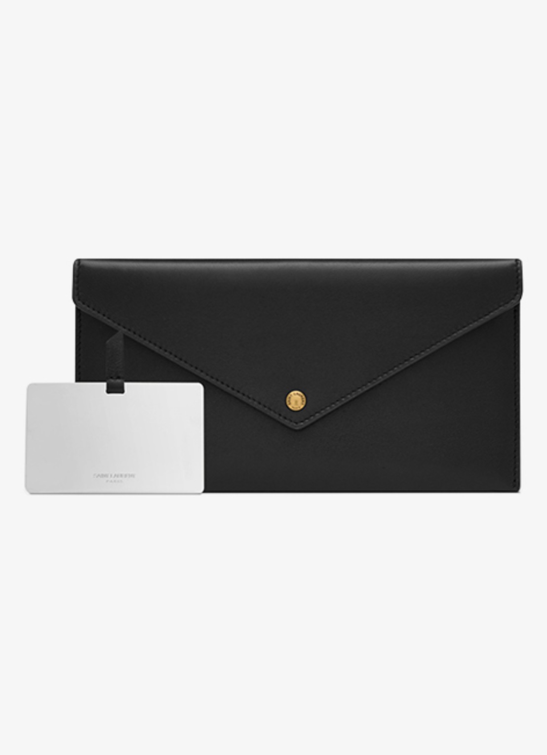 Saint Laurent Loulou Large schoudertas van lamsleer - detail 5 zwart