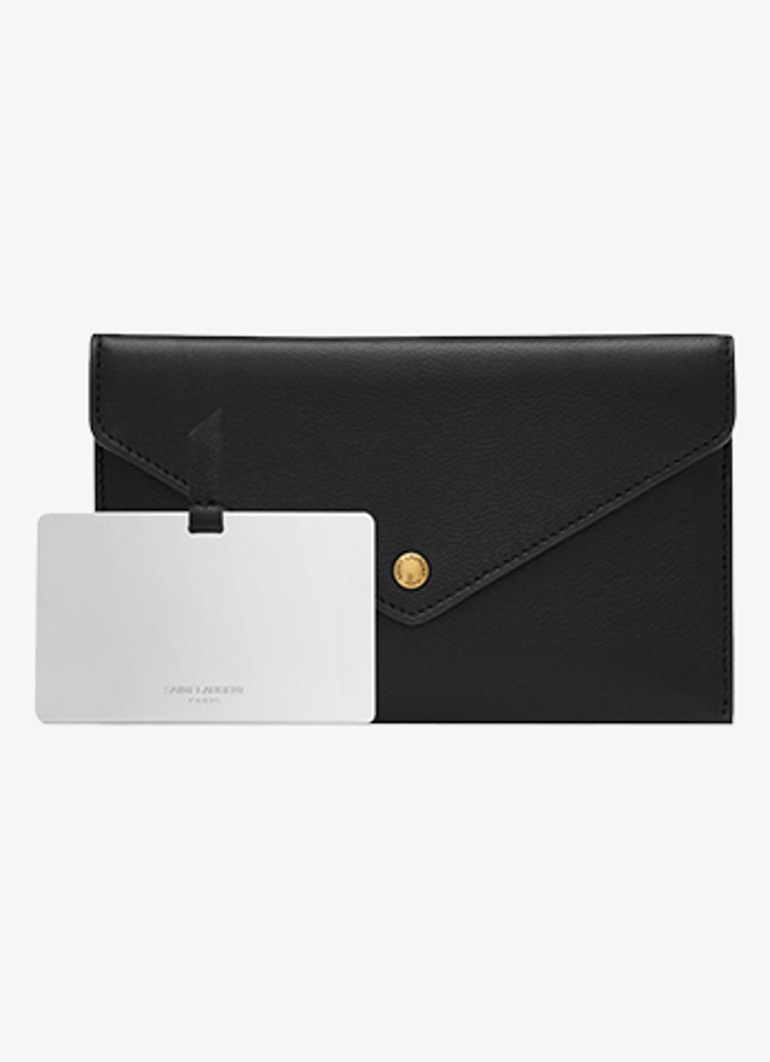 Saint Laurent Loulou Medium schoudertas van lamsleer - detail 5 zwart