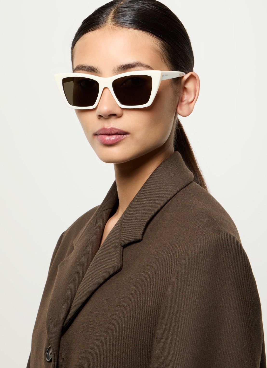 Saint Laurent Mica zonnebril SL276 - voorkant 5 ivoor