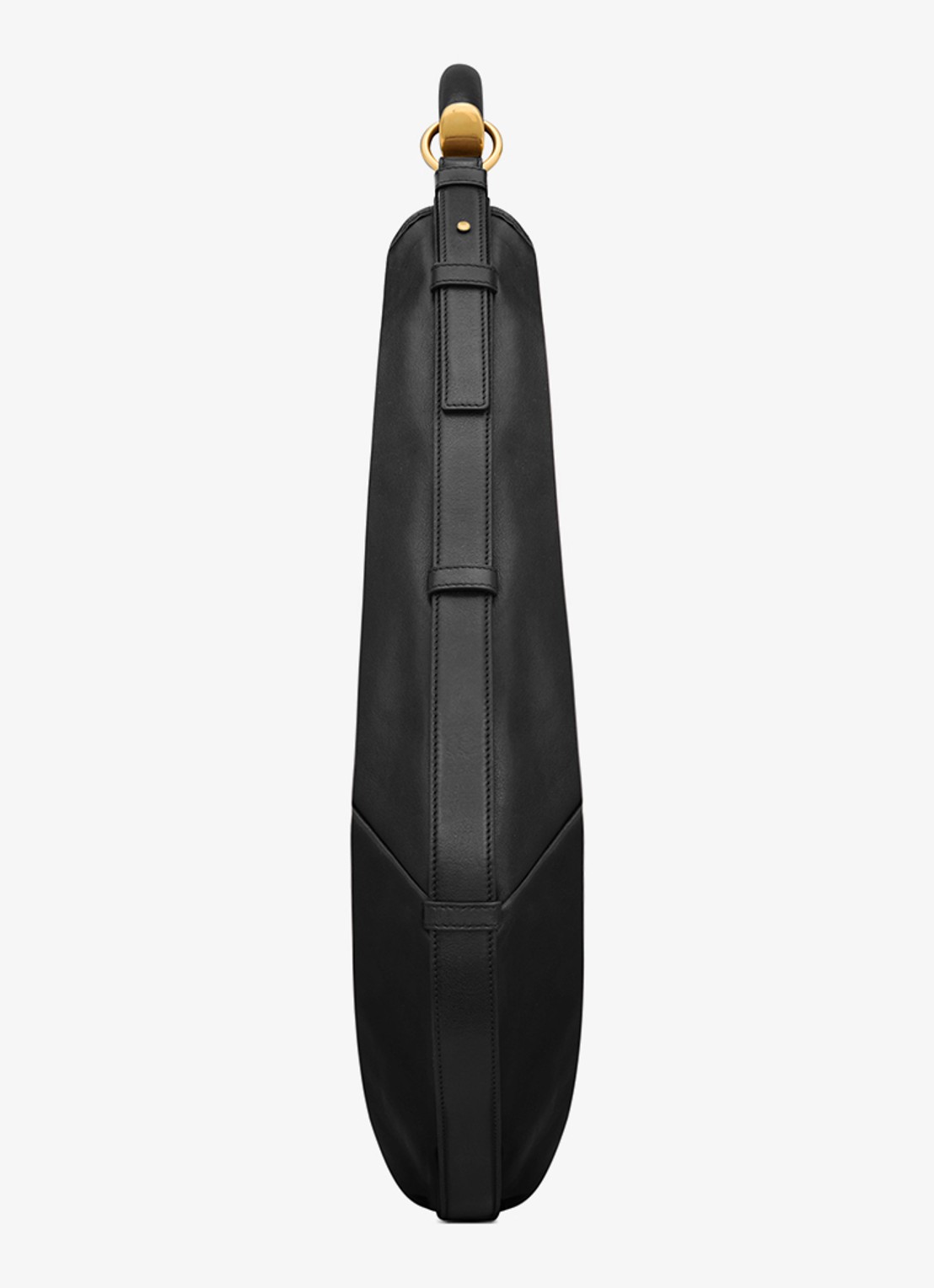 Saint Laurent Mombasa Large schoudertas van kalfsleer - detail 4 zwart