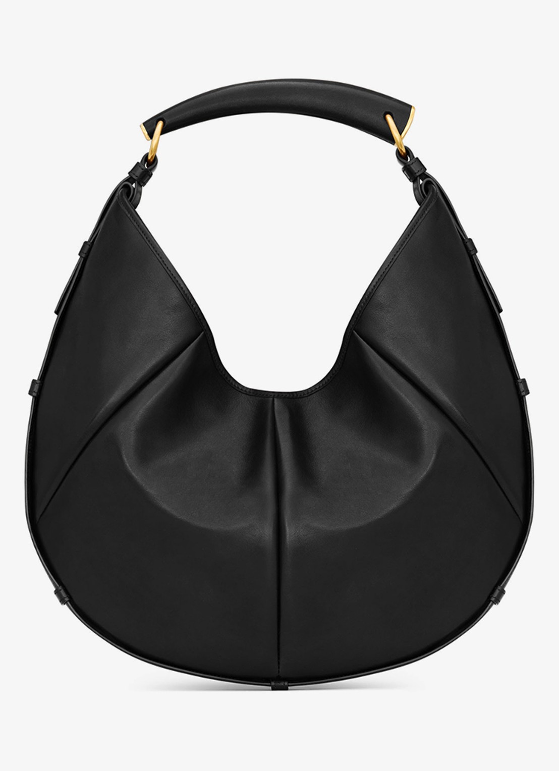 Saint Laurent Mombasa Medium schoudertas van kalfsleer - achterkant 5 zwart