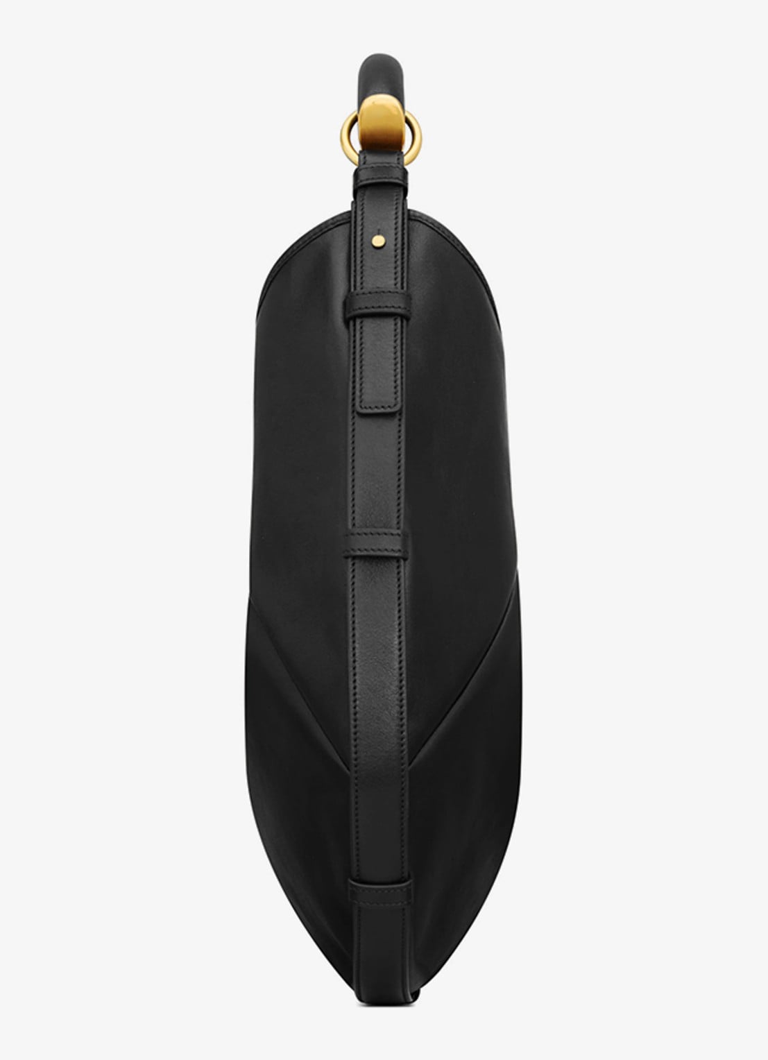 Saint Laurent Mombasa Medium schoudertas van kalfsleer - detail 2 zwart