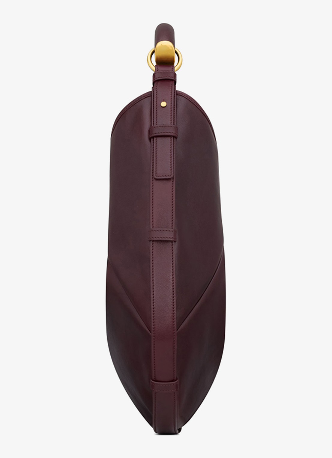 Saint Laurent Mombasa Medium schoudertas van kalfsleer - detail 3 donkerrood