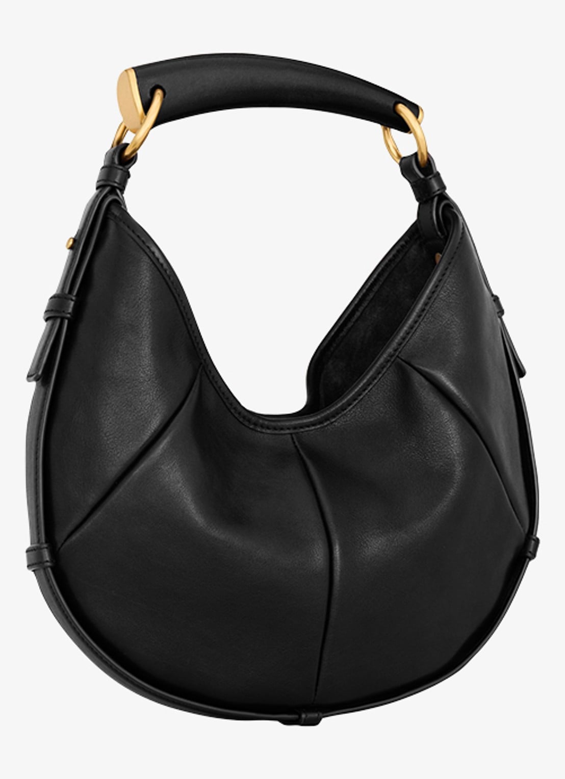 Saint Laurent Mombasa Small schoudertas van kalfsleer - detail 4 zwart