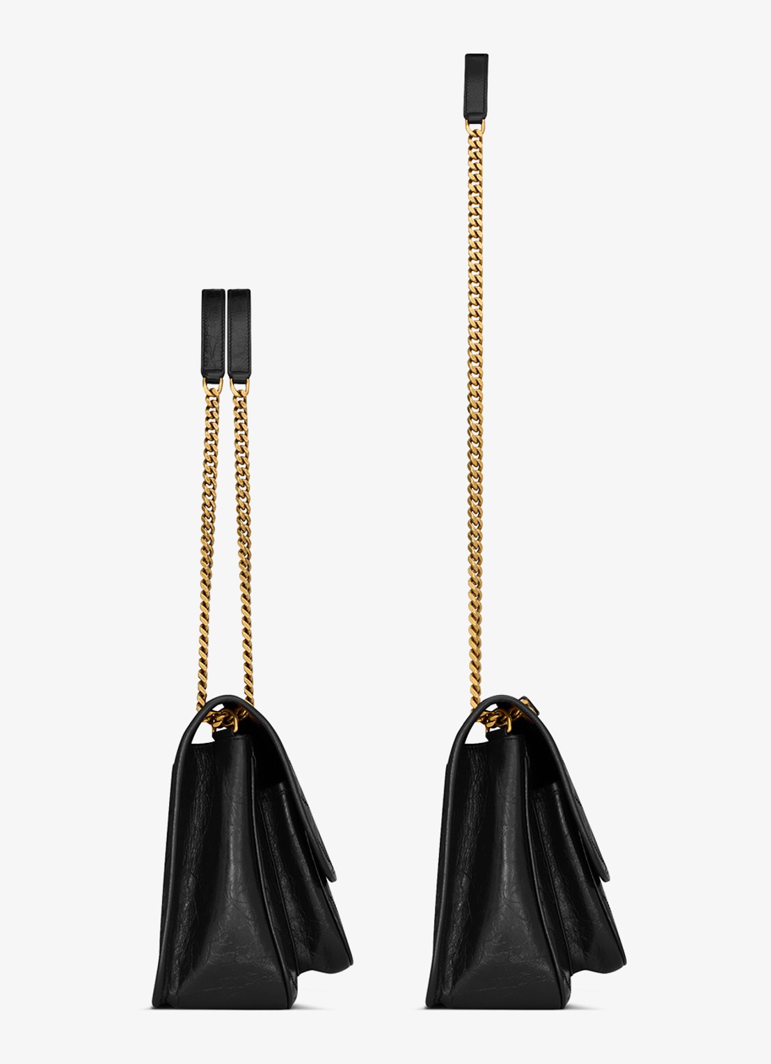 Saint Laurent Niki Medium schoudertas van kalfsleer - detail 3 zwart
