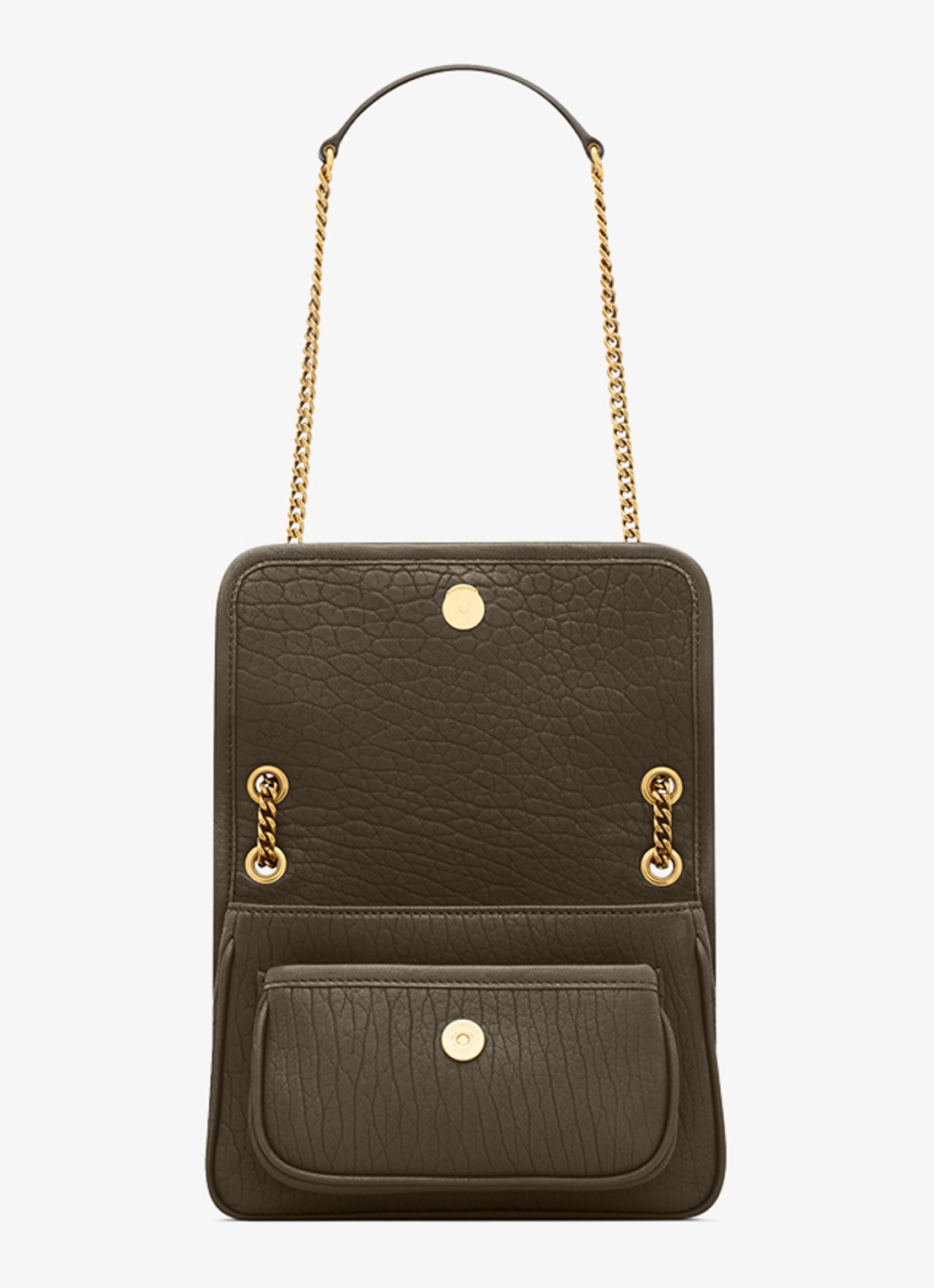 Saint Laurent Niki Mini schoudertas van lamsleer - detail 5 taupe