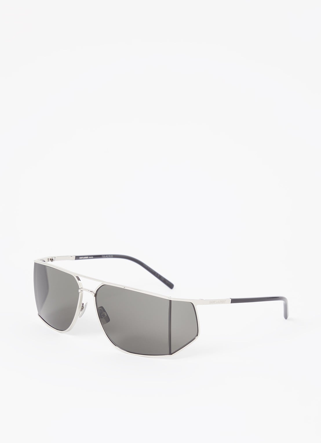 Saint Laurent Piloten zonnebril SL 750 - voorkant zilver