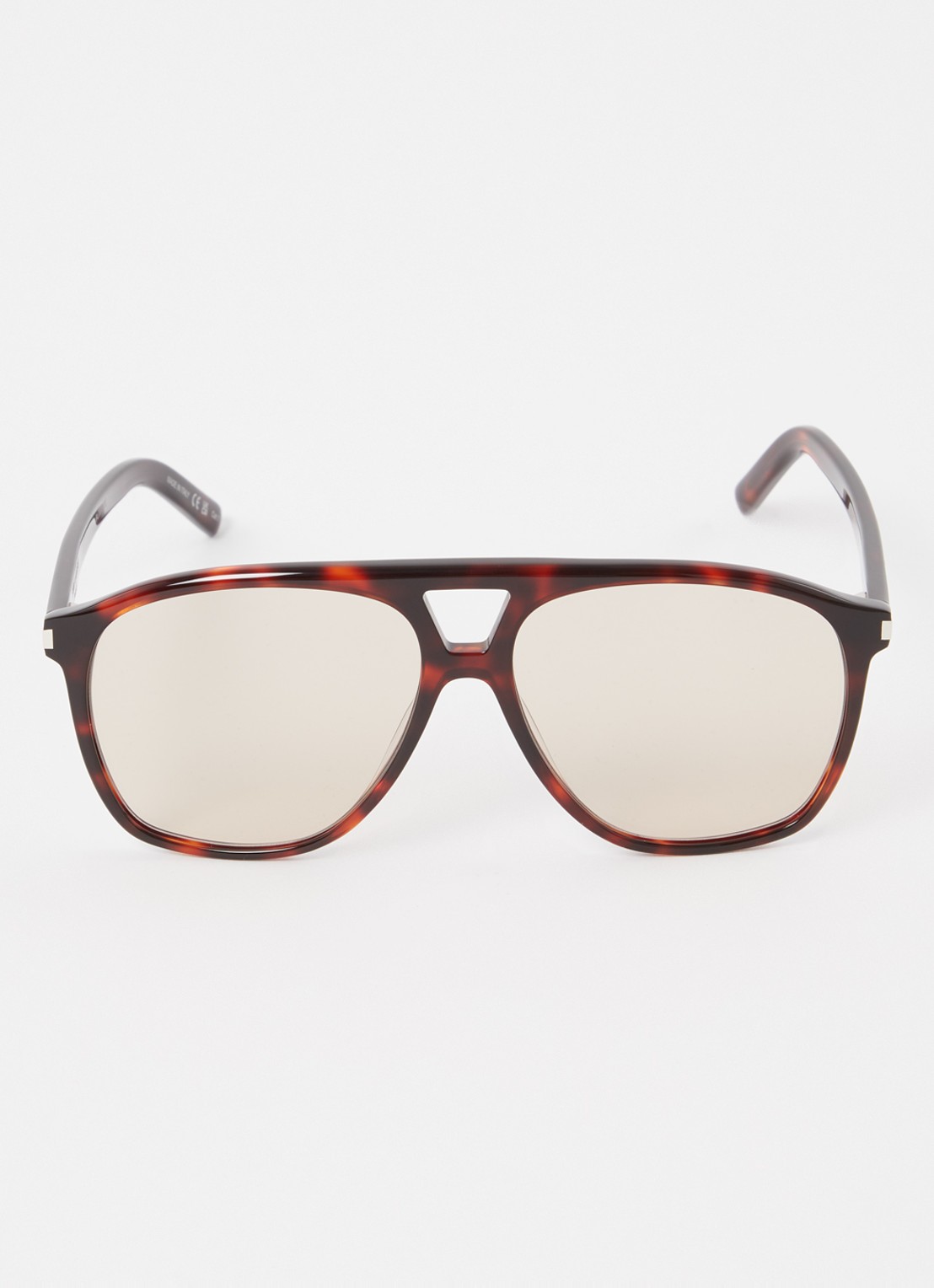 Saint Laurent Piloten zonnebril SL596 - detail bruin