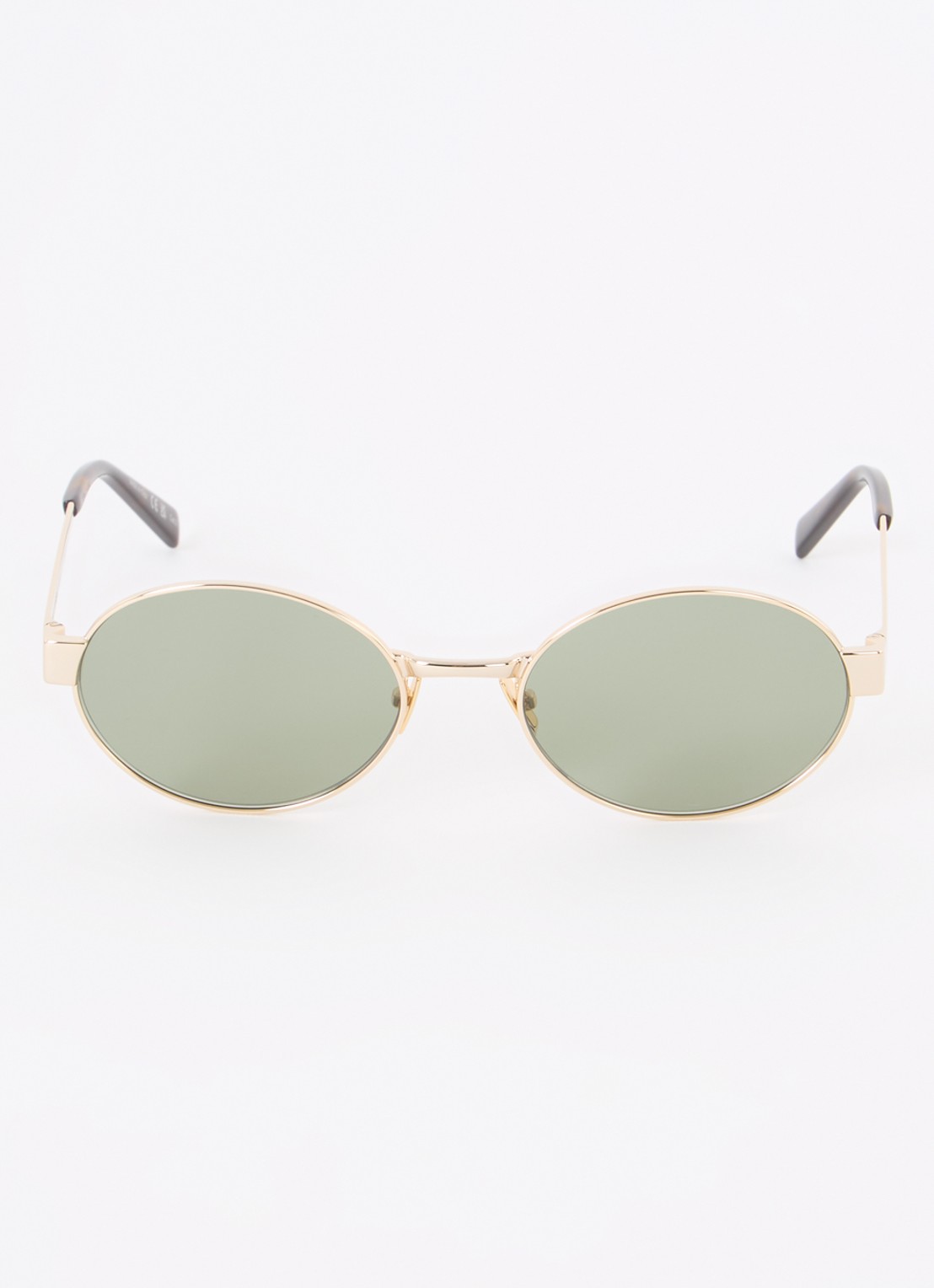 Saint Laurent Retro zonnebril SL 692 - detail goud