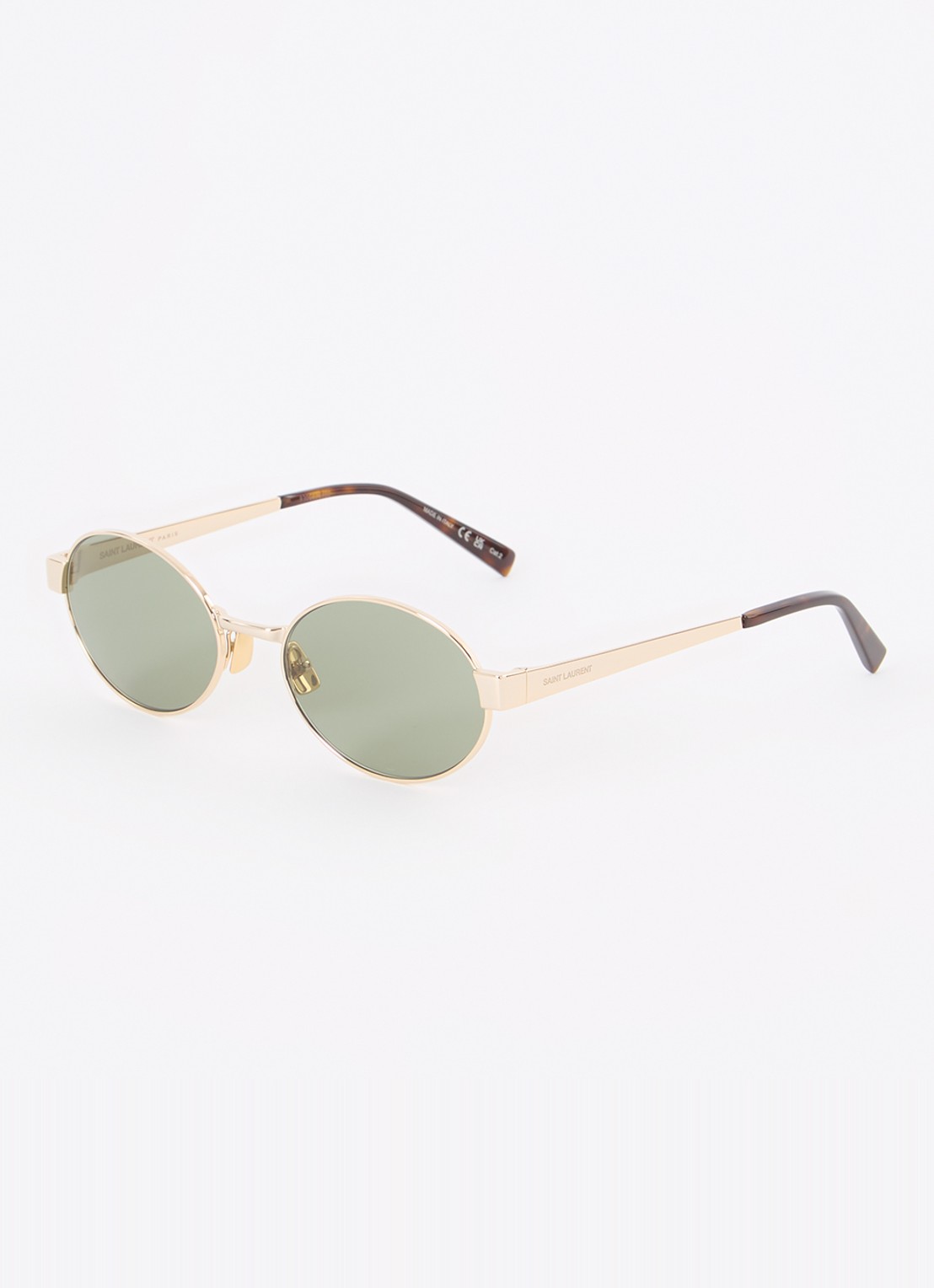 Saint Laurent Retro zonnebril SL 692 - voorkant 4 goud