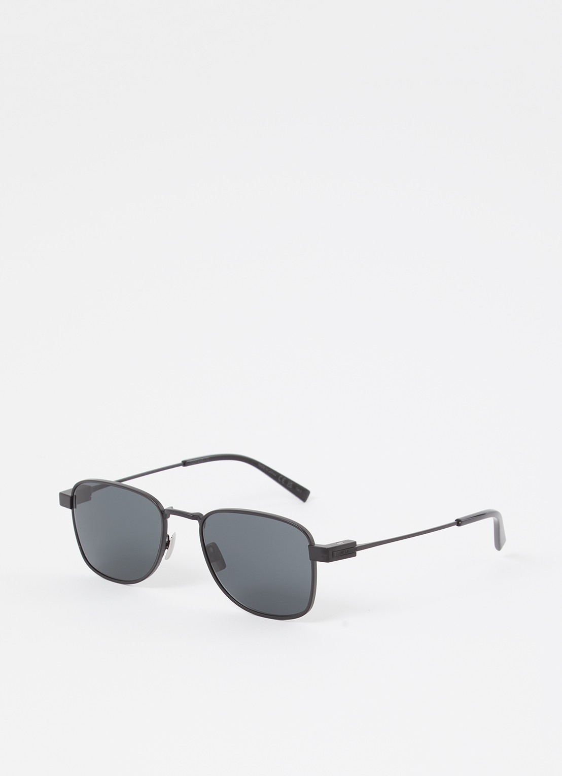Saint Laurent Retro zonnebril SL 741 - voorkant zwart