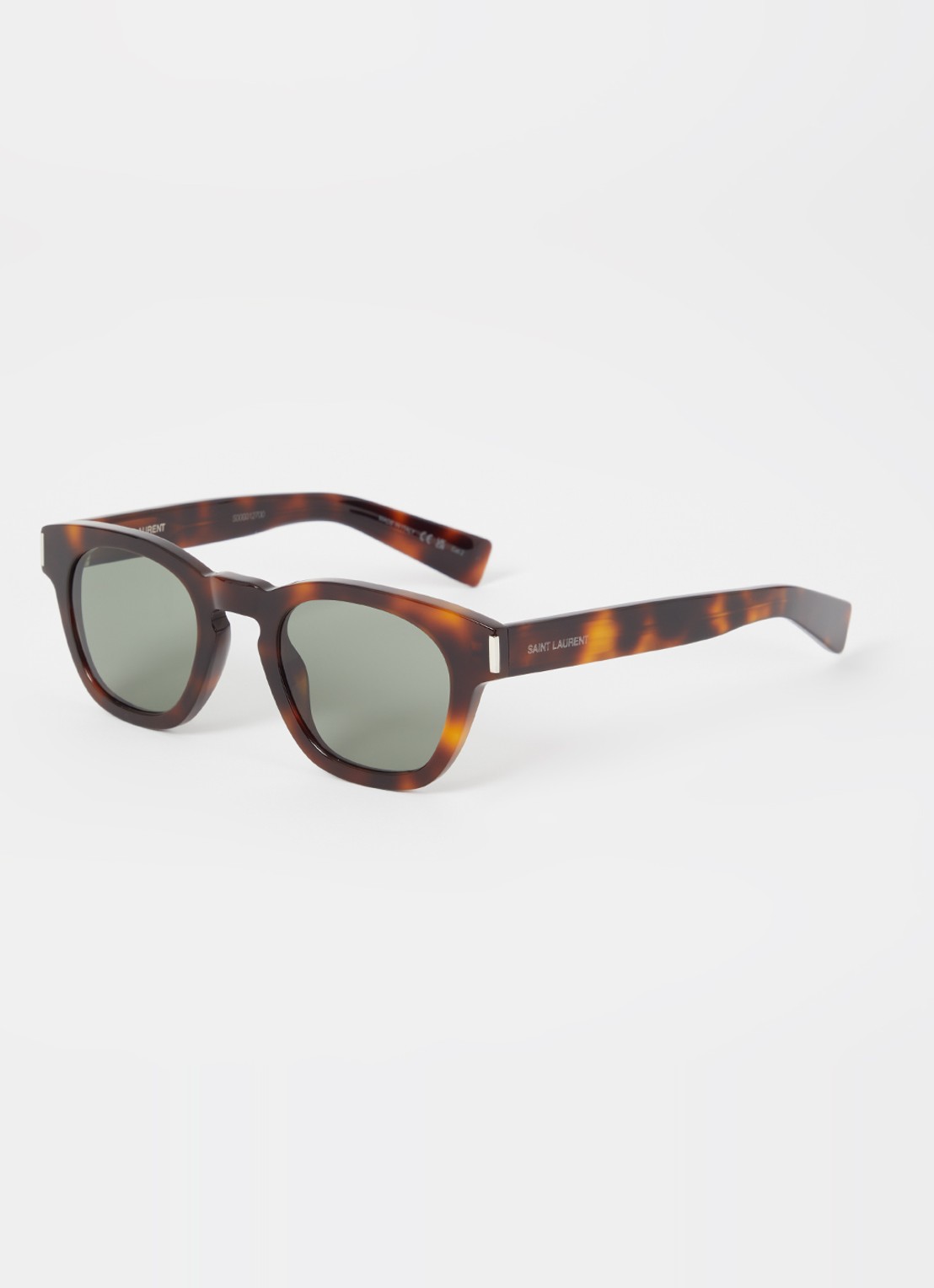 Saint Laurent Retro zonnebril SL 746 - voorkant bruin