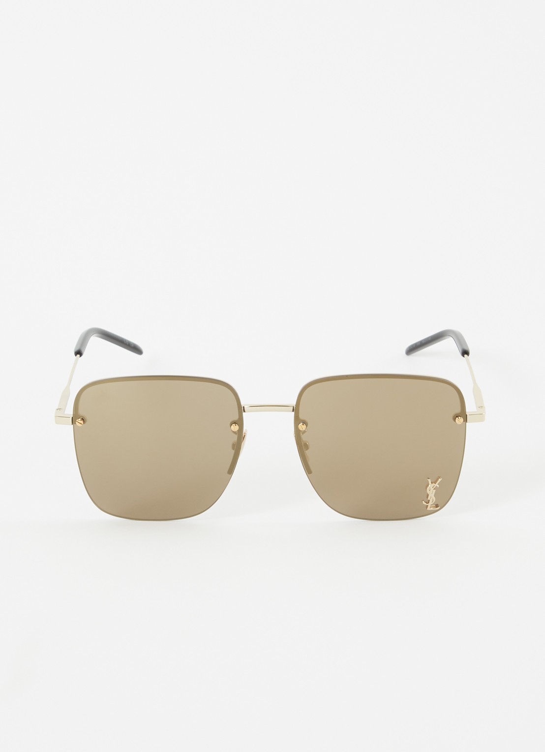 Saint Laurent Retro zonnebril  SL312 - detail 3 goud