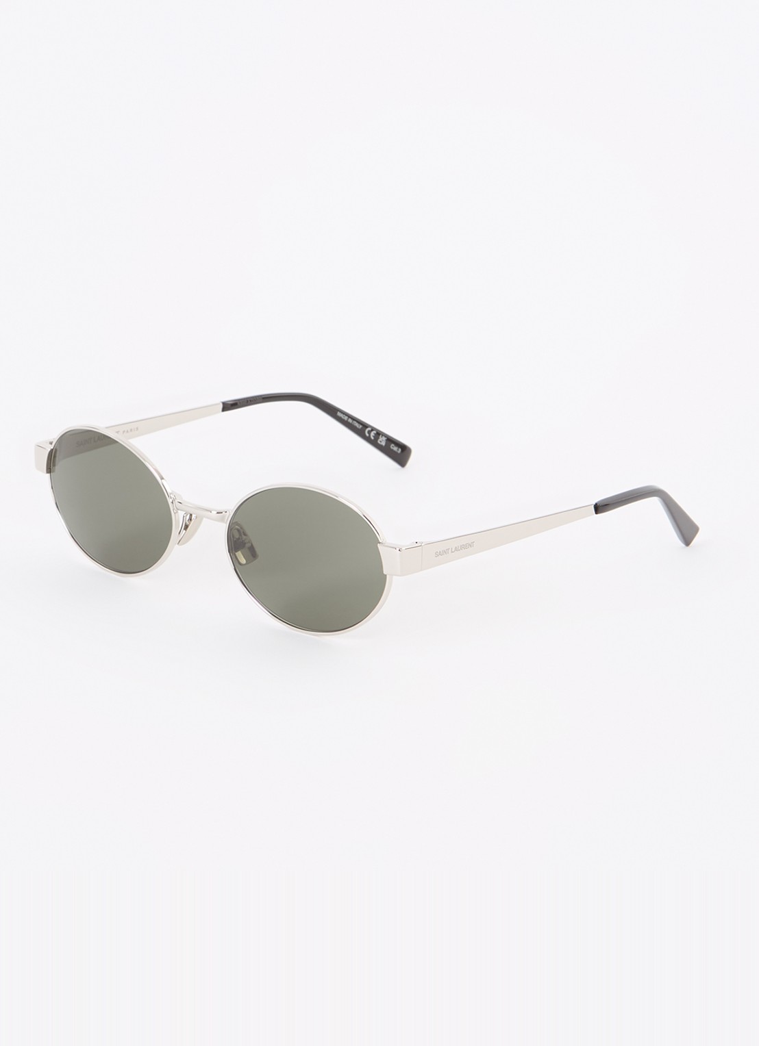 Saint Laurent Retro zonnebril SL692 - voorkant zilver